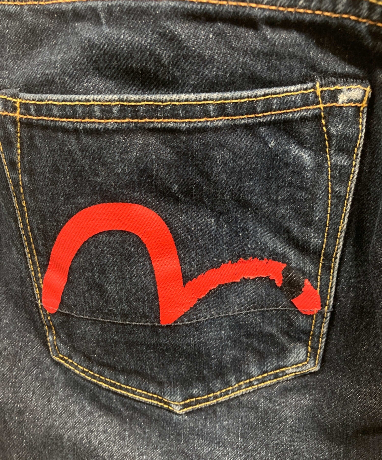 中古・古着通販】EVISU (エヴィス) カモメデニムパンツ インディゴ