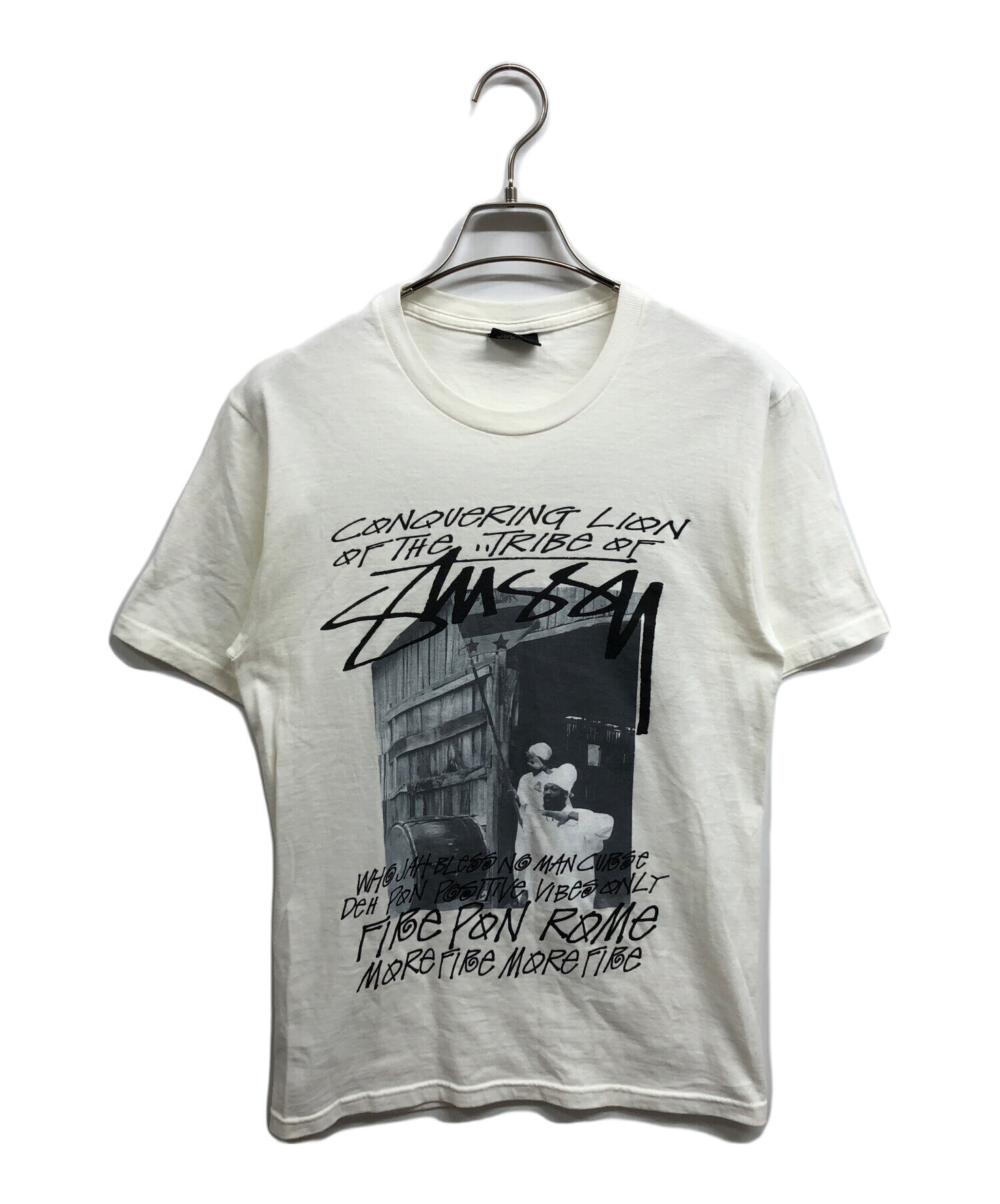 STUSSY Conquering Lion Of The Tribe フォトT 中古・古着通販】stussy (ステューシー) Conquering Lion Of The Tribe