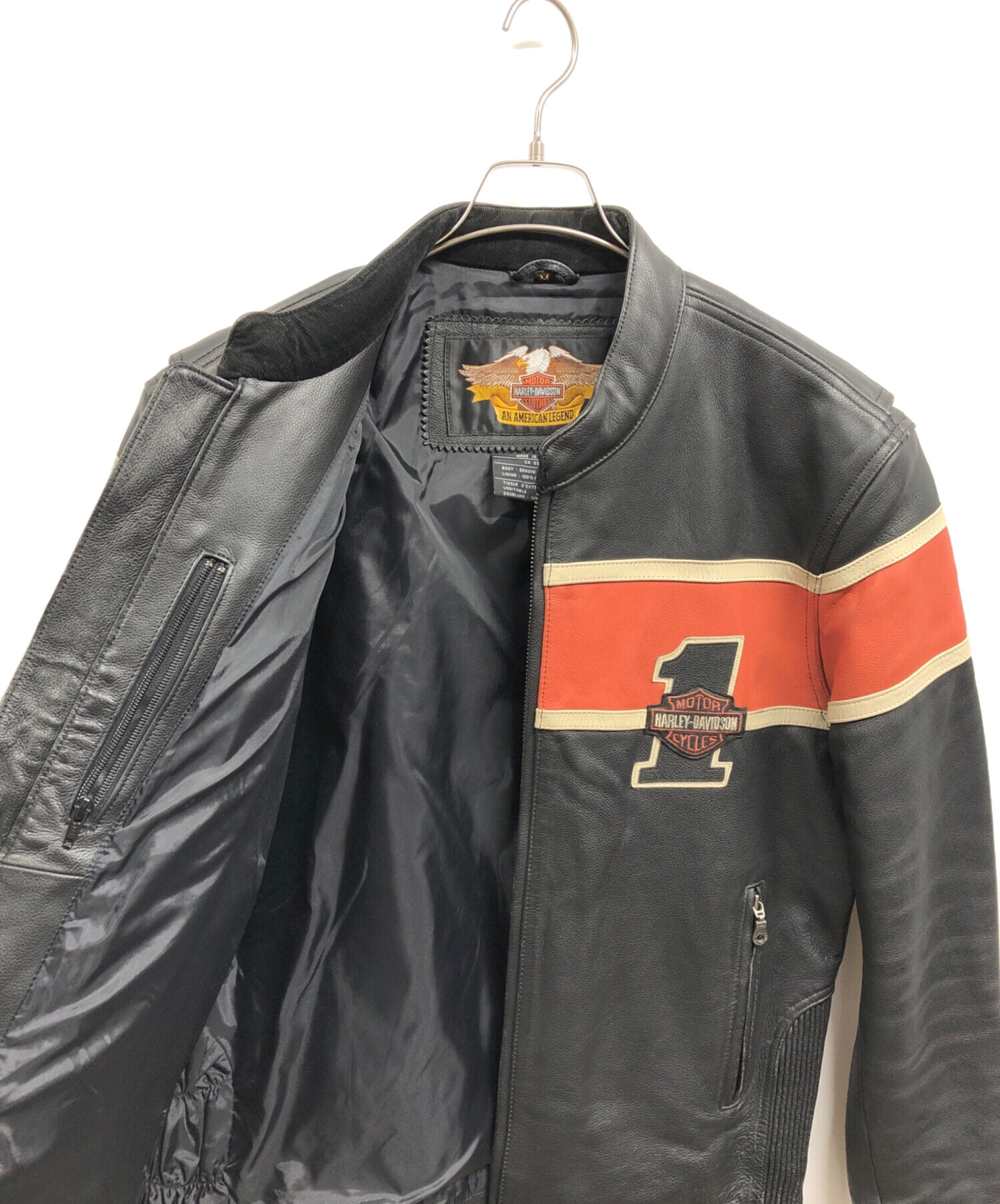 中古・古着通販】HARLEY-DAVIDSON (ハーレーダビッドソン) レザー