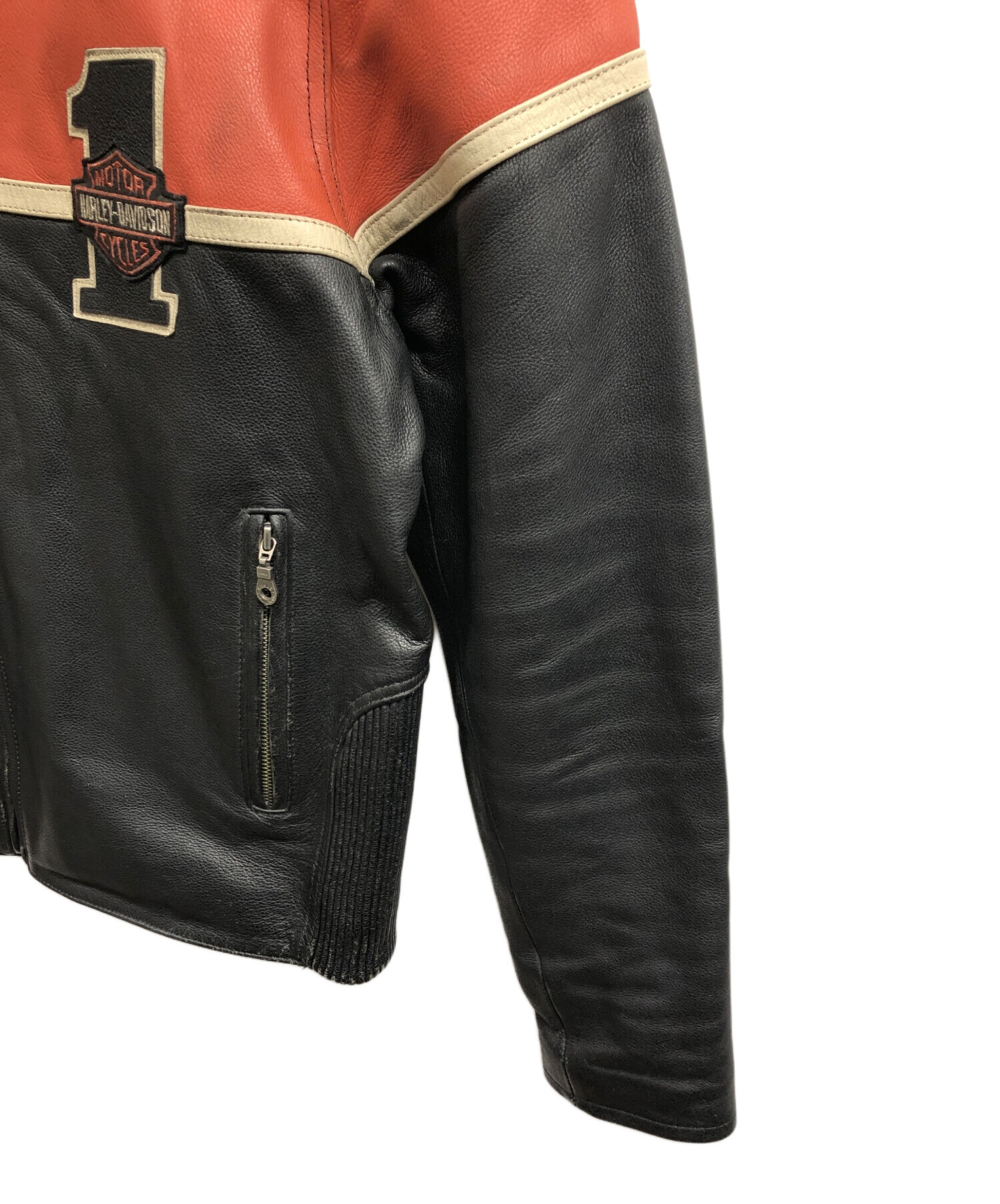 中古・古着通販】HARLEY-DAVIDSON (ハーレーダビッドソン) レザー