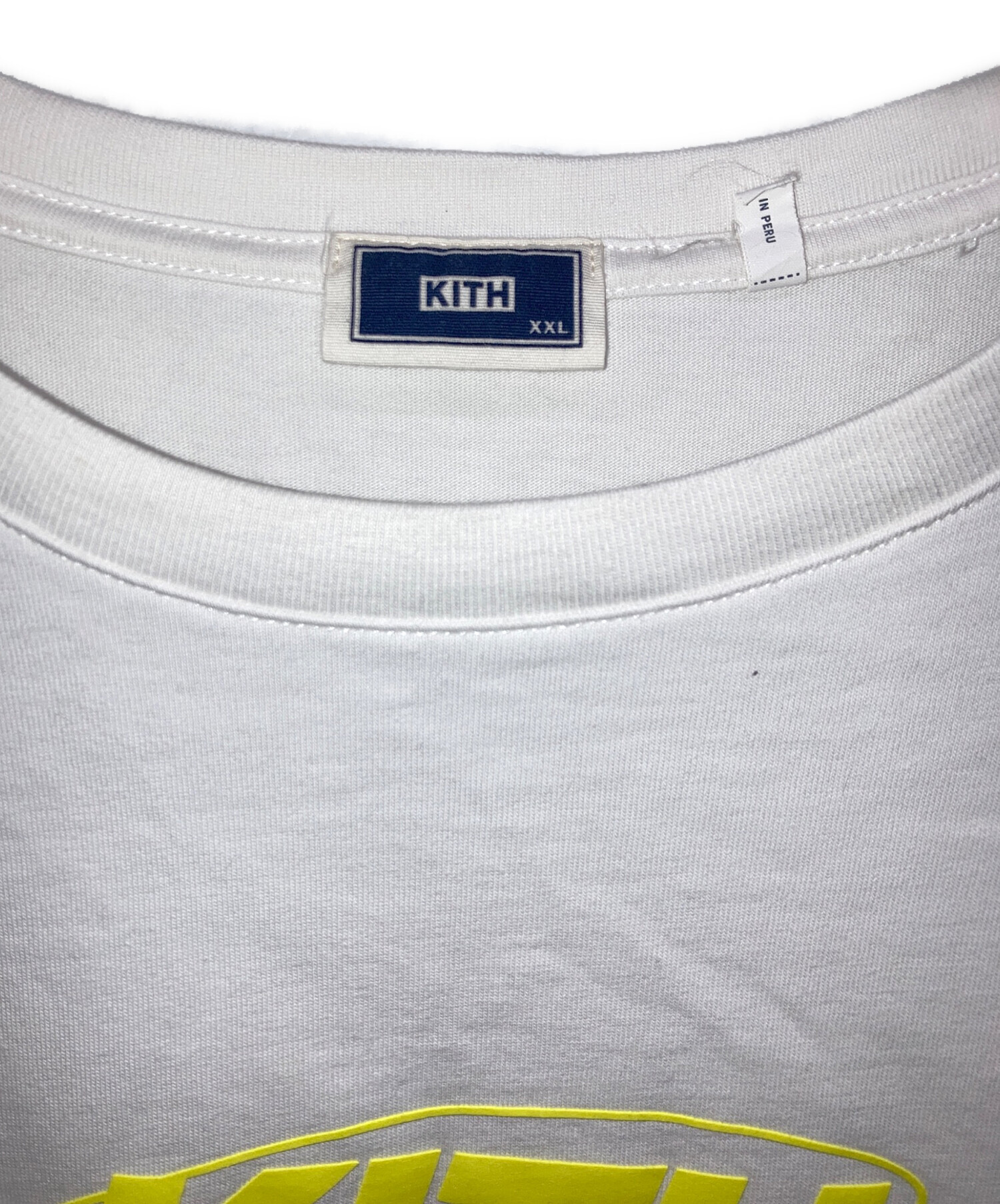 中古・古着通販】KITH (キス) プリントTシャツ ホワイト サイズ:XXL