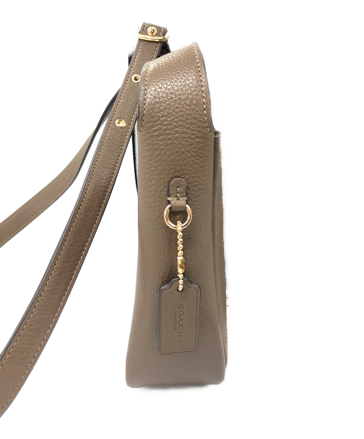 中古・古着通販】COACH (コーチ) ハドリーミニクロスバッグ ブラウン