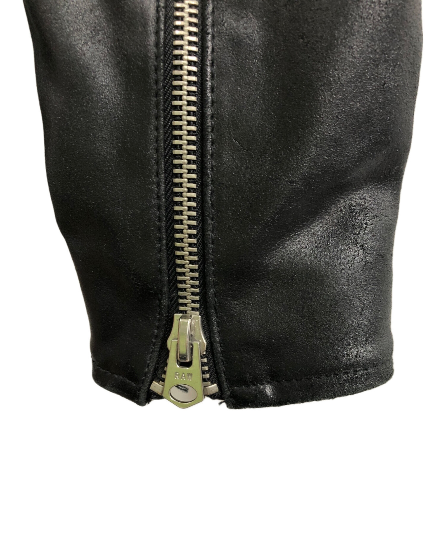 中古・古着通販】G-STAR RAW (ジースターロゥ) シングルライダース