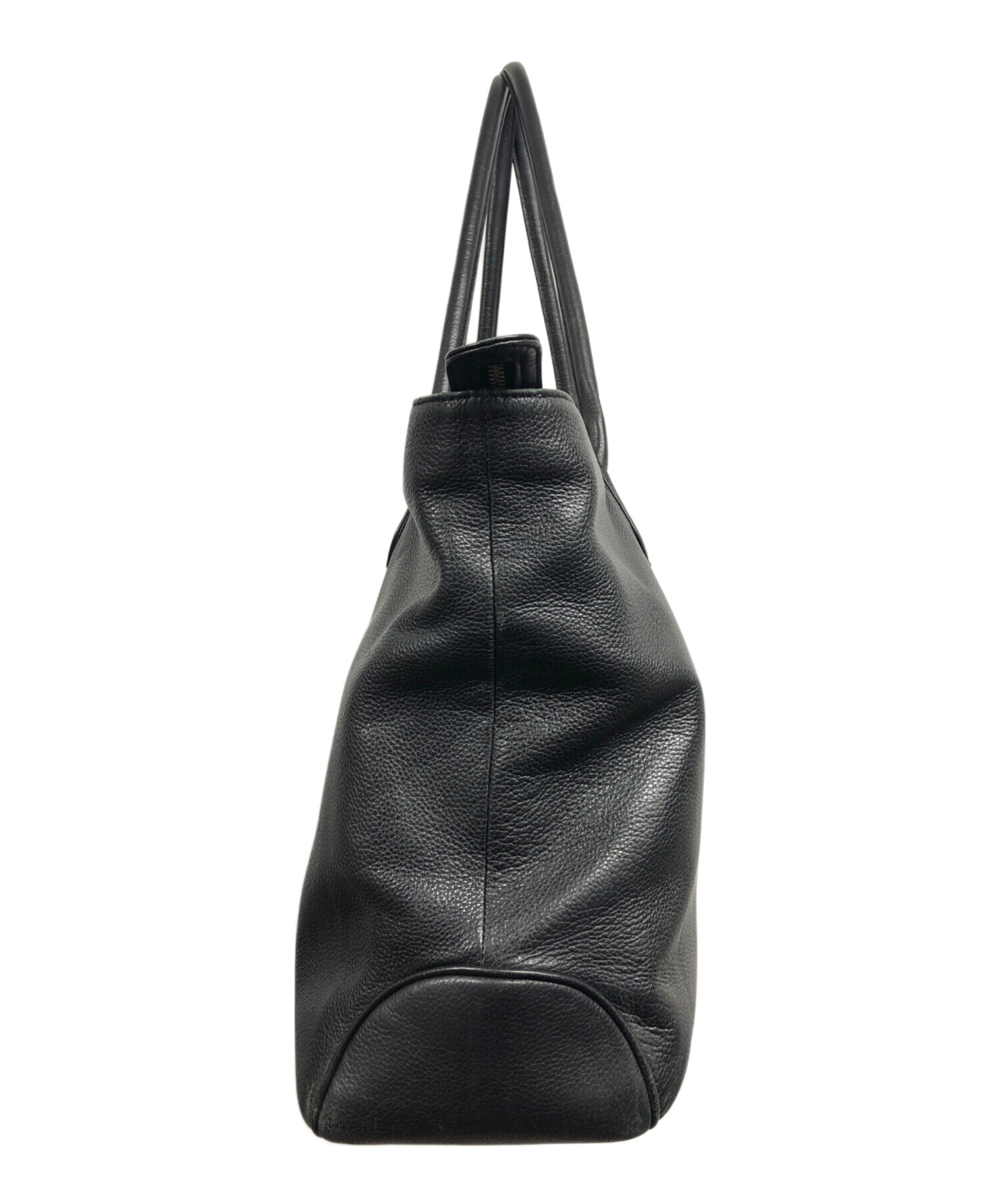 BARNEYS NEWYORK レザーバック 2way ブラック BARNEYS NEWYORK（バーニーズニューヨーク） レザートートバッグ