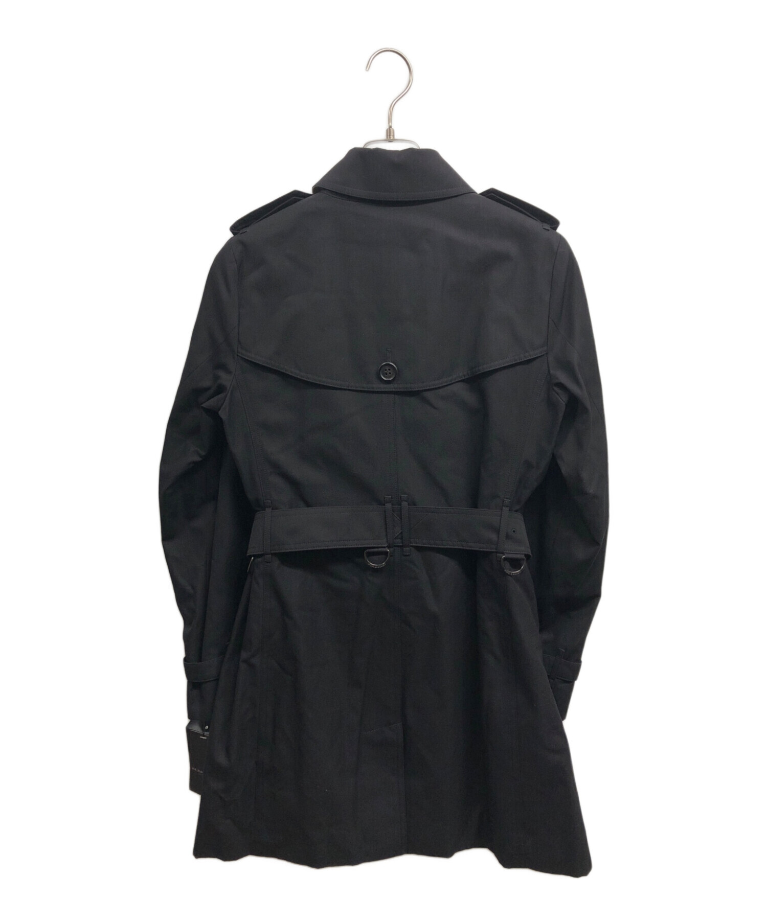 【良品,着丈98cm超】バーバリーロンドン ロングコート ライナー,ベルト付 黒 sankyo shokai（三京商会） コート レディース ロングコート ライナー