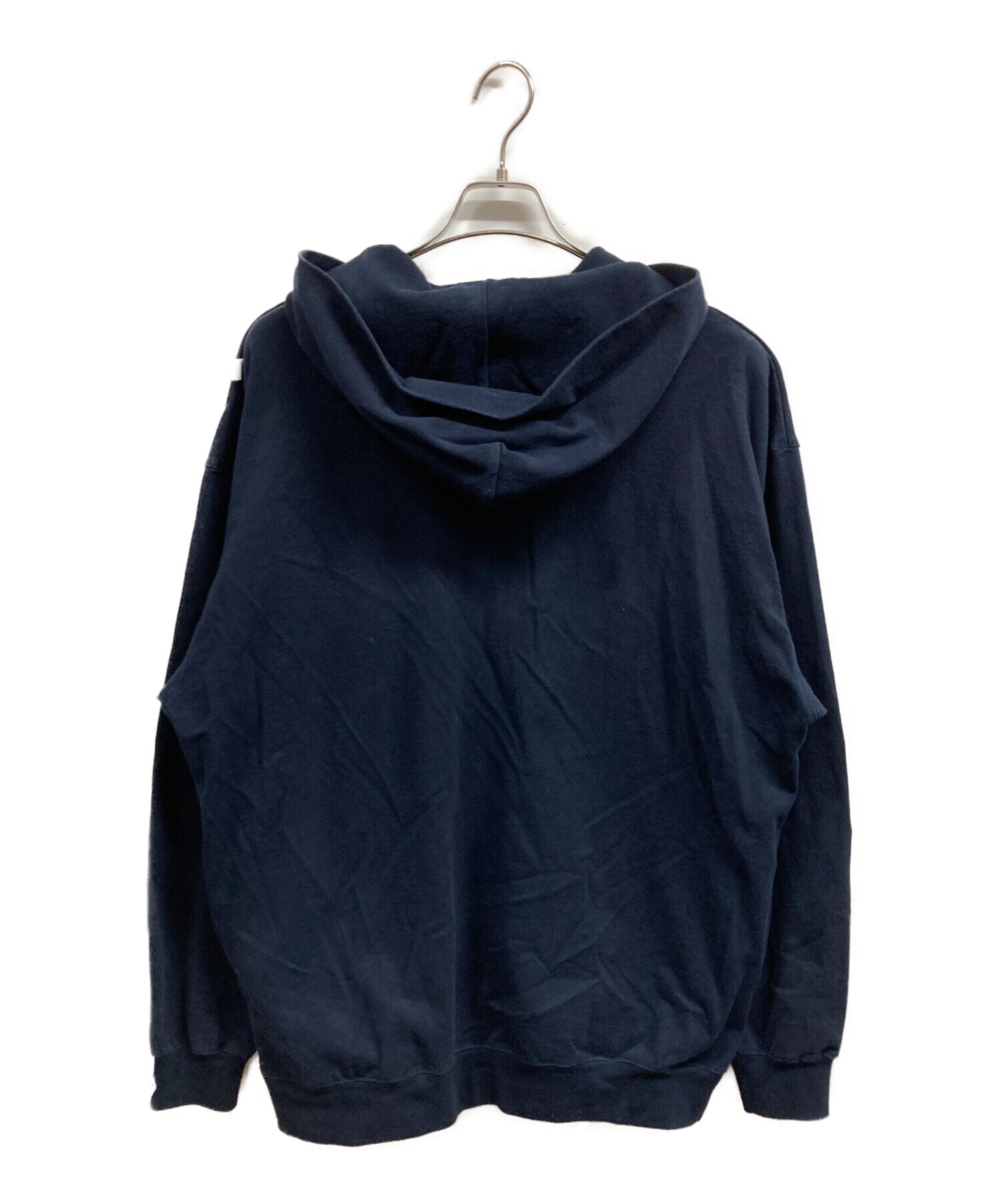 中古・古着通販】CAHLUMN (カウラム) ハーフジップパーカー ネイビー