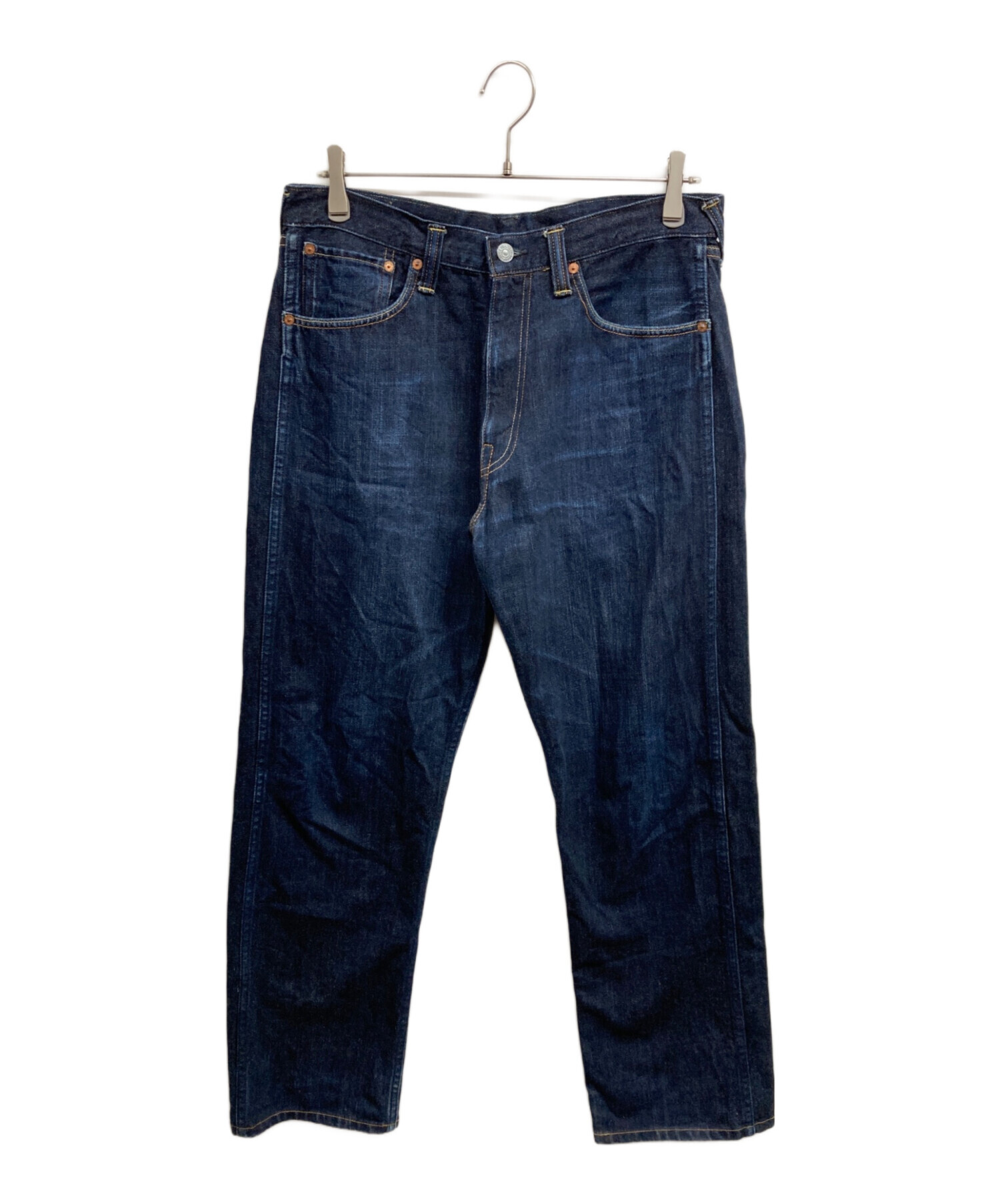 SOLDOUT エヴィス エビス デニム ジーンズ パンツ ３４インチ 中古 中古・古着通販】EVISU (エヴィス) デニムパンツ インディゴ サイズ:34