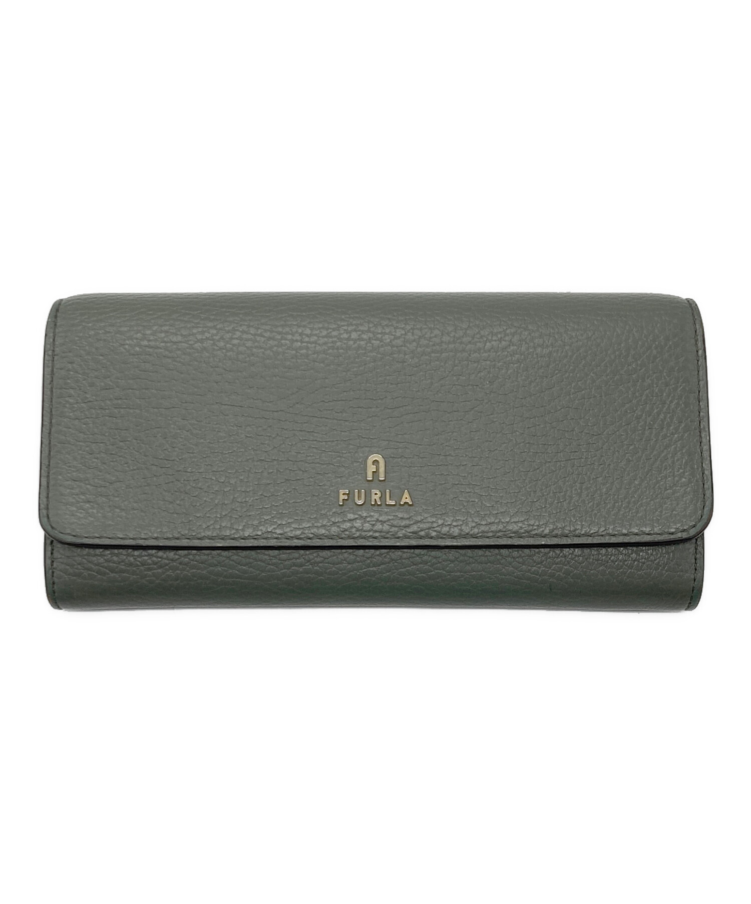 フルラ　FURLA 長財布　二つ折り　未使用品　グレー　付属品完備 中古・古着通販】FURLA (フルラ) 長財布 グレー｜ブランド・古着通販