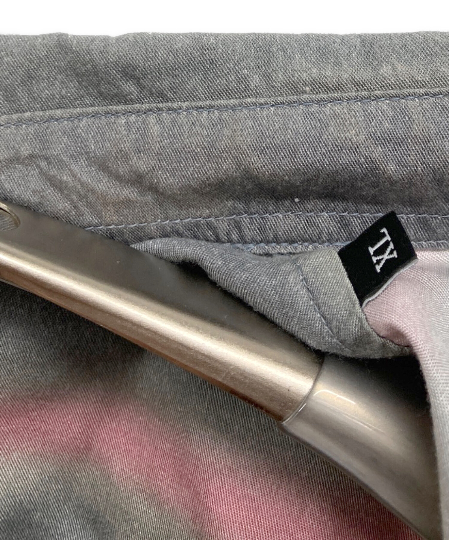 中古・古着通販】DIESEL (ディーゼル) マルチストライプオープンカラー
