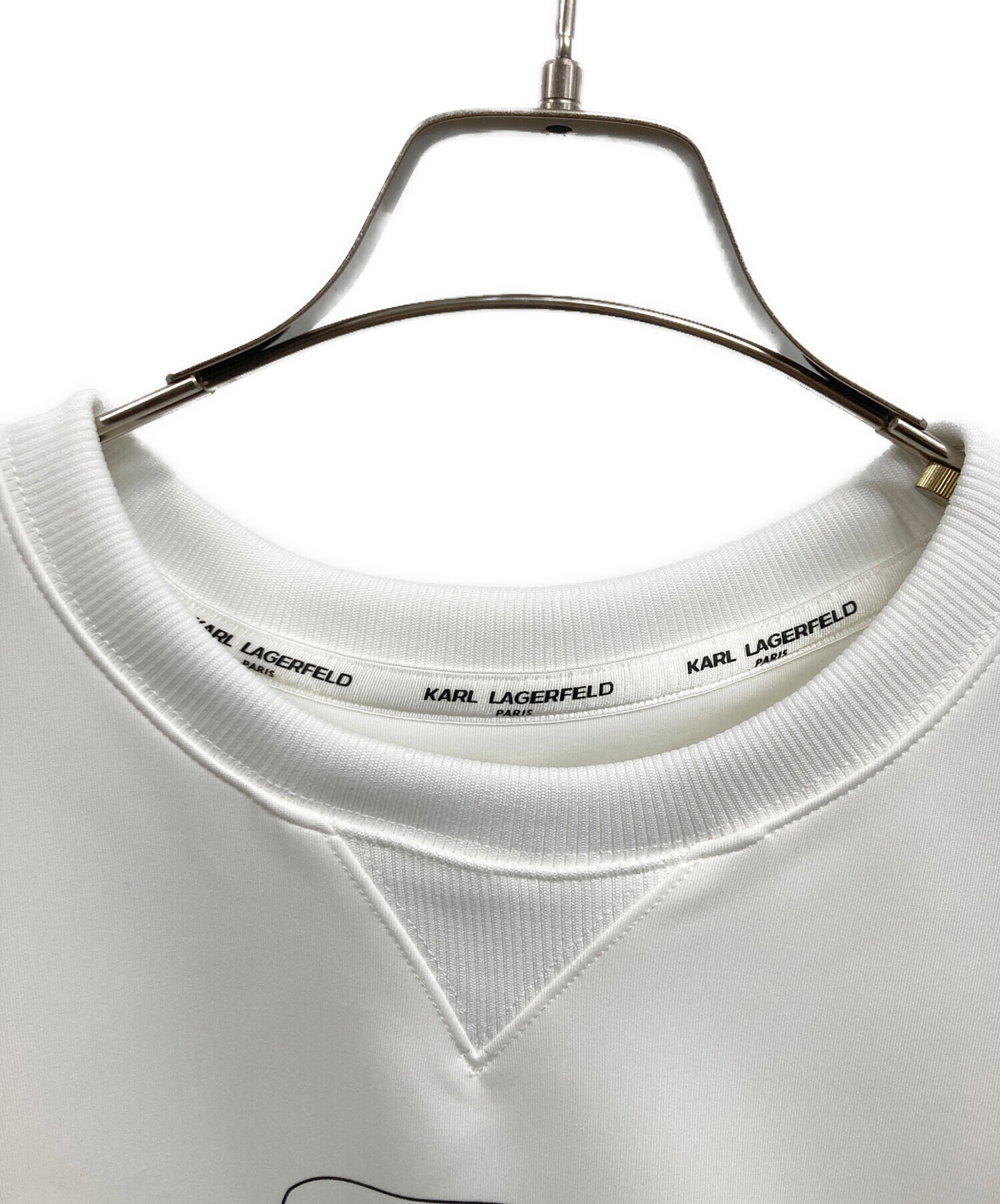 中古・古着通販】KARL LAGERFELD (カール ラガーフェルド) クルー 