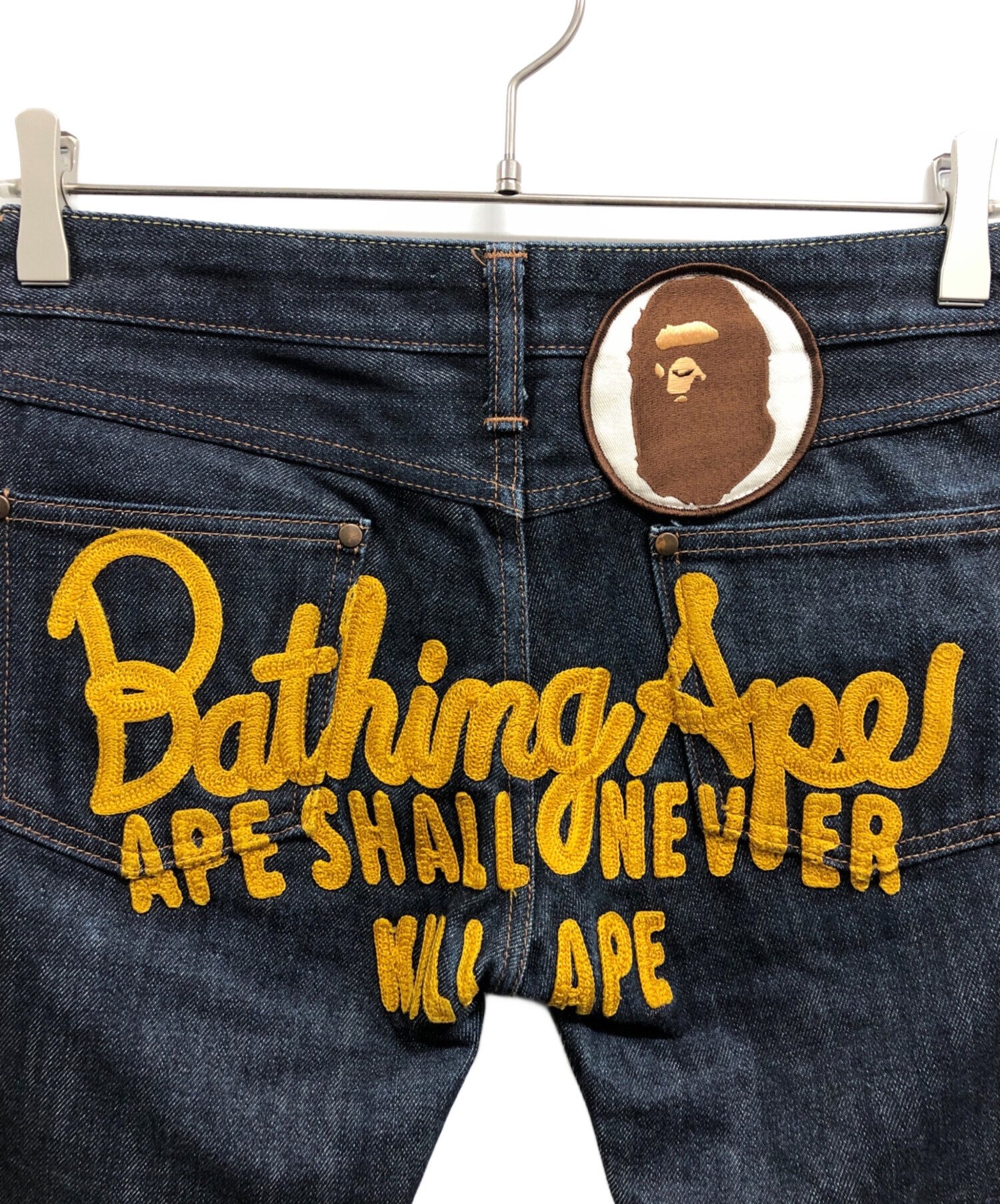 中古・古着通販】A BATHING APE (ア ベイシング エイプ) バック刺繍