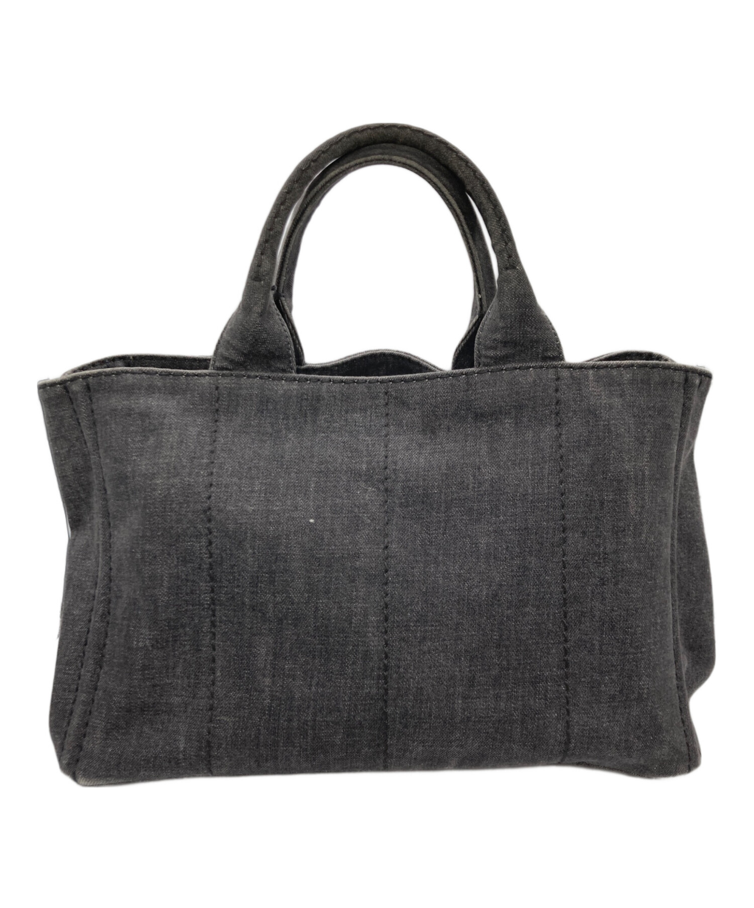 中古・古着通販】PRADA (プラダ) カナパ トートバッグ グレー 