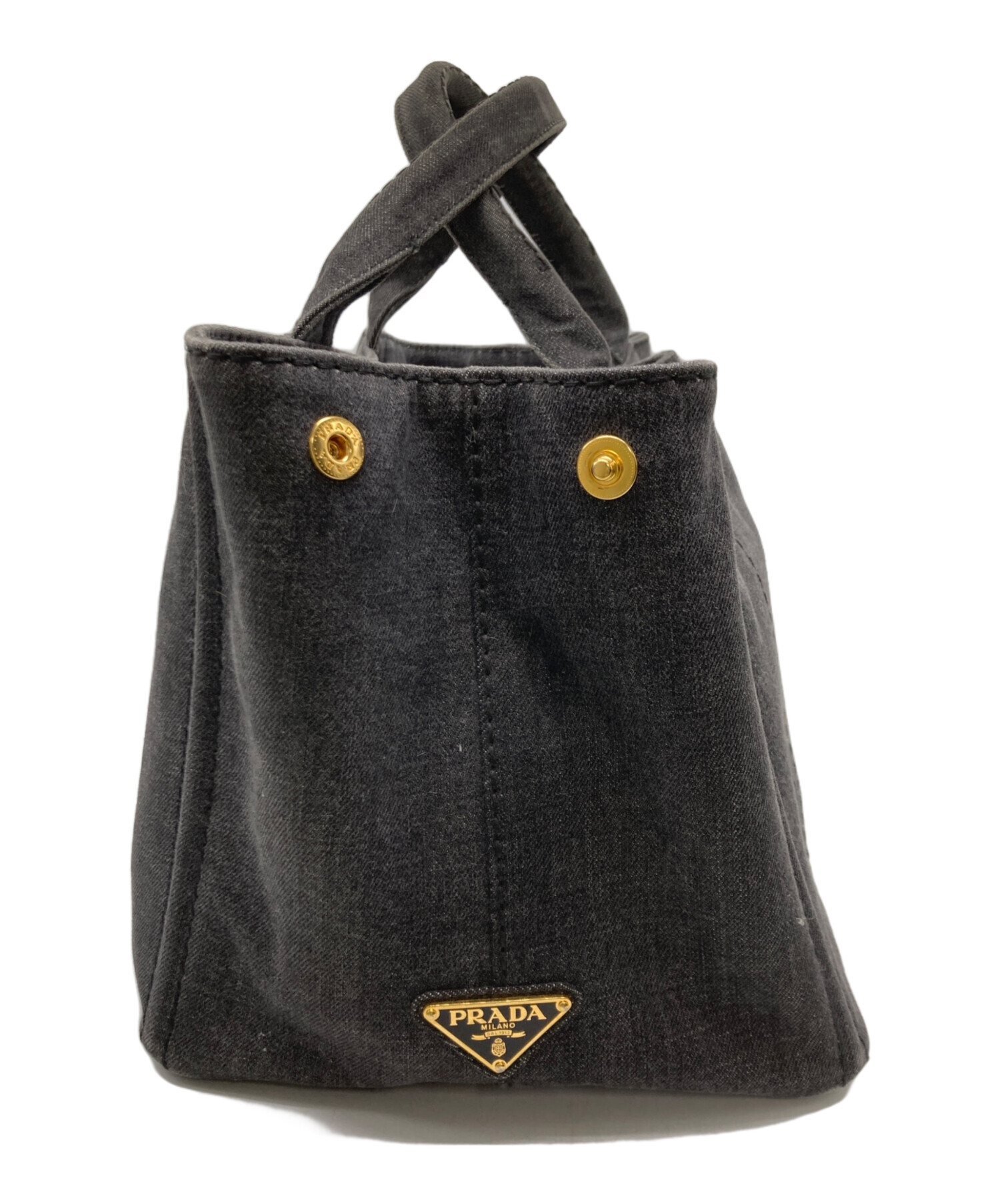 中古・古着通販】PRADA (プラダ) カナパ トートバッグ グレー