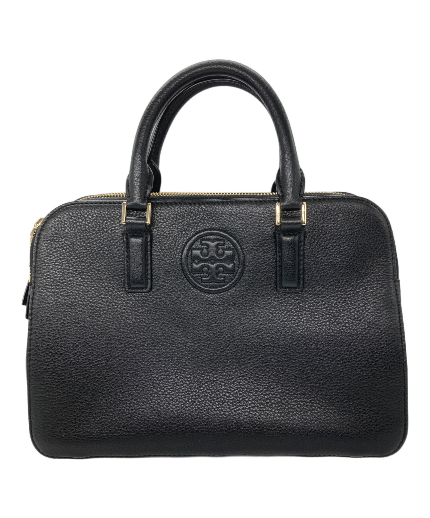 中古・古着通販】TORY BURCH (トリーバーチ) ハンドバッグ ブラック 