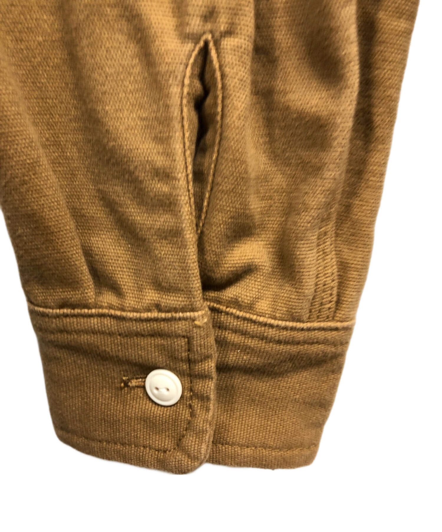 中古・古着通販】CarHartt (カーハート) ワークシャツ ブラウン サイズ