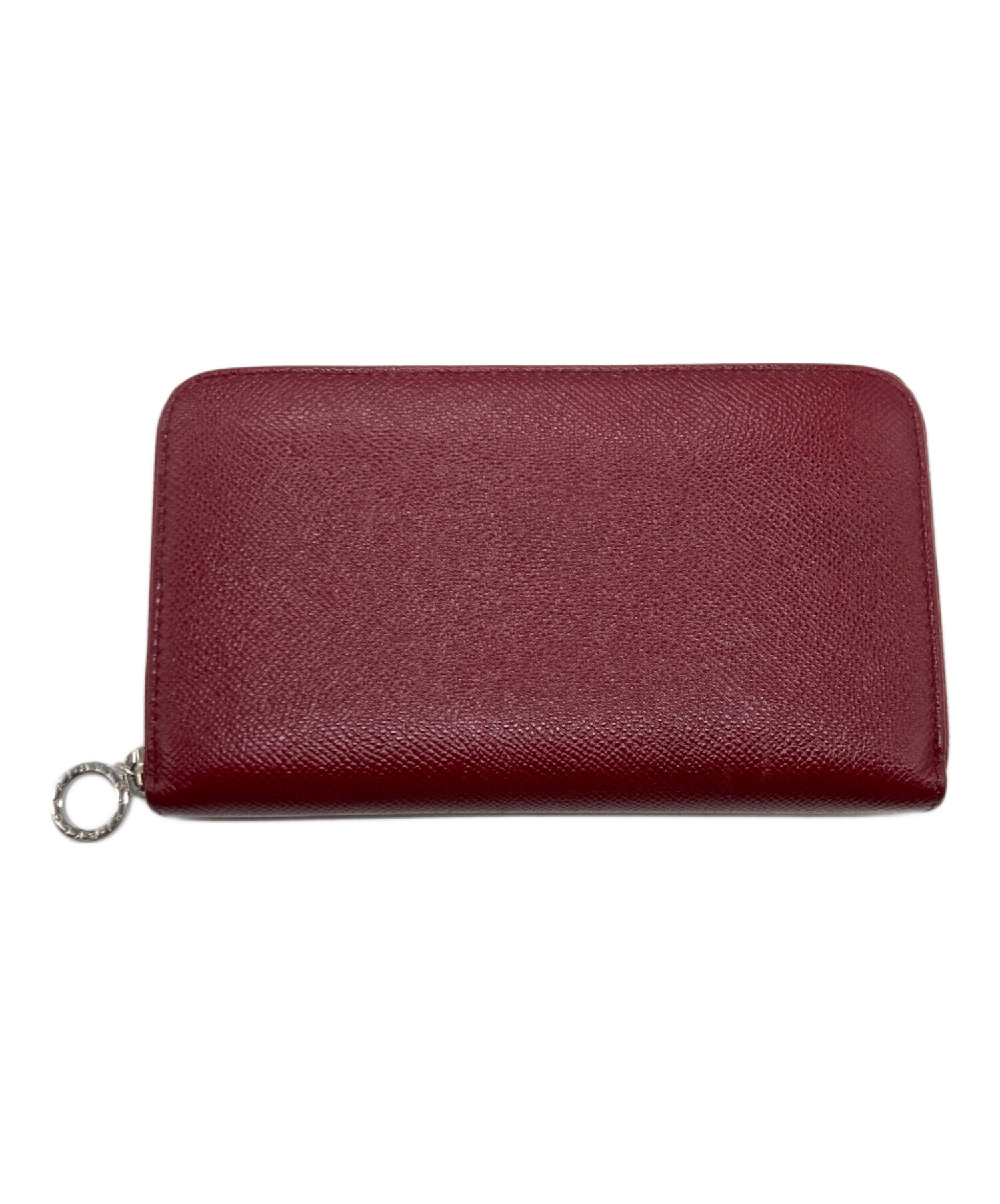 中古・古着通販】BVLGARI (ブルガリ) ラウンドファスナー財布 レッド 