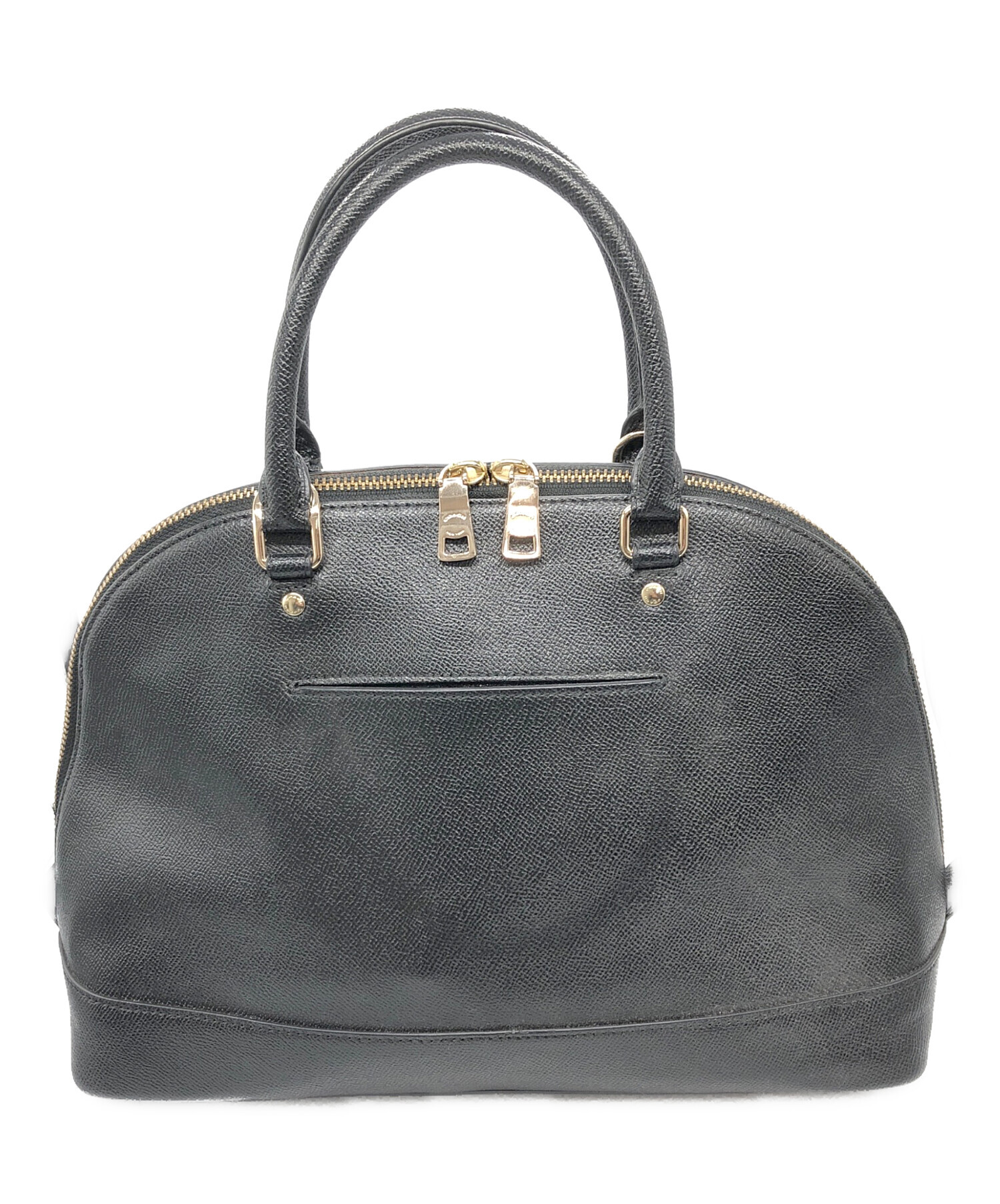 中古・古着通販】COACH (コーチ) ハンドバッグ ブラック 中古・古着通販】COACH (コーチ) ハンドバッグ ブラック