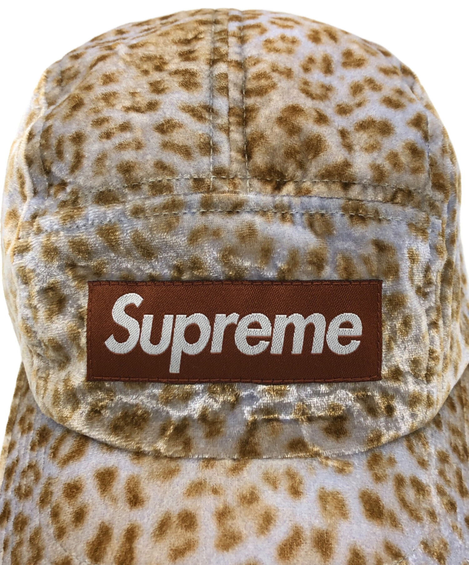 中古・古着通販】Supreme (シュプリーム) Leopard Velvet Camp Cap 