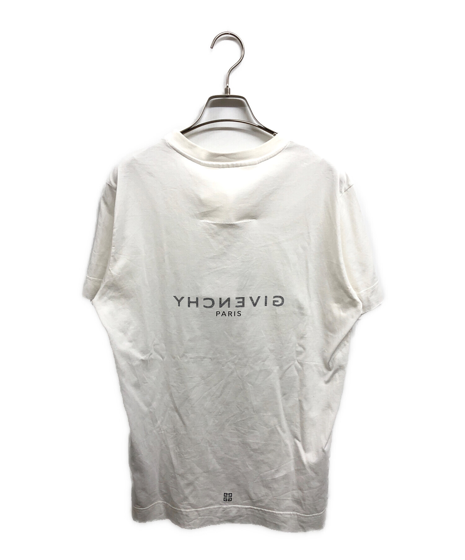 中古・古着通販】GIVENCHY (ジバンシィ) ロゴtシャツ ホワイト サイズ