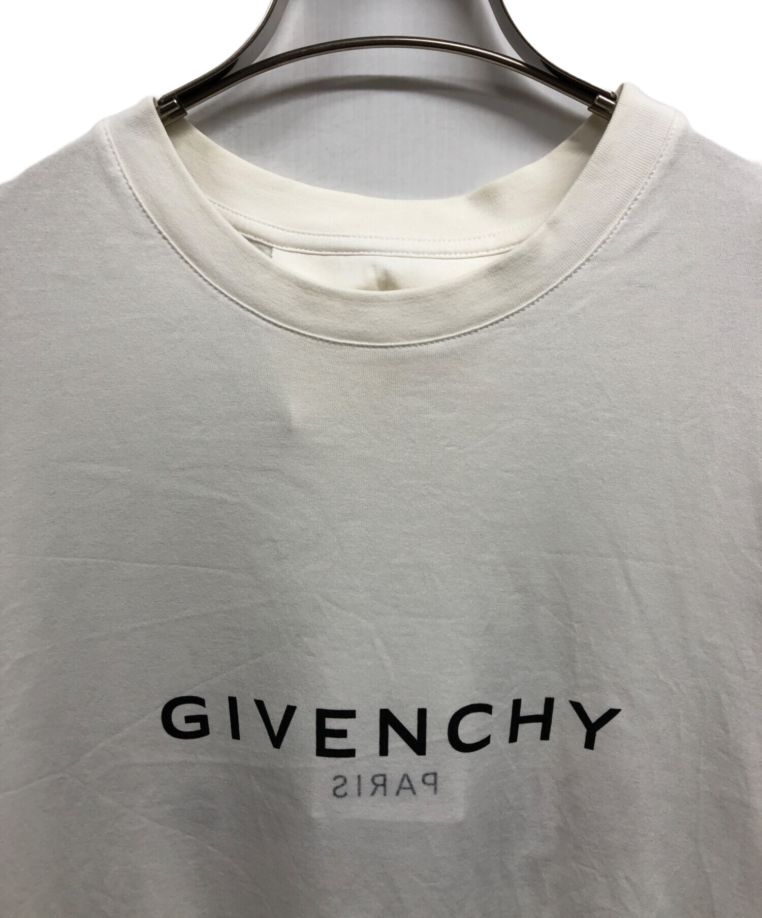 ジバンシー ロゴTシャツ  【Bランク】【中古】 中古・古着通販】GIVENCHY (ジバンシィ) シグネチャーロゴTシャツ