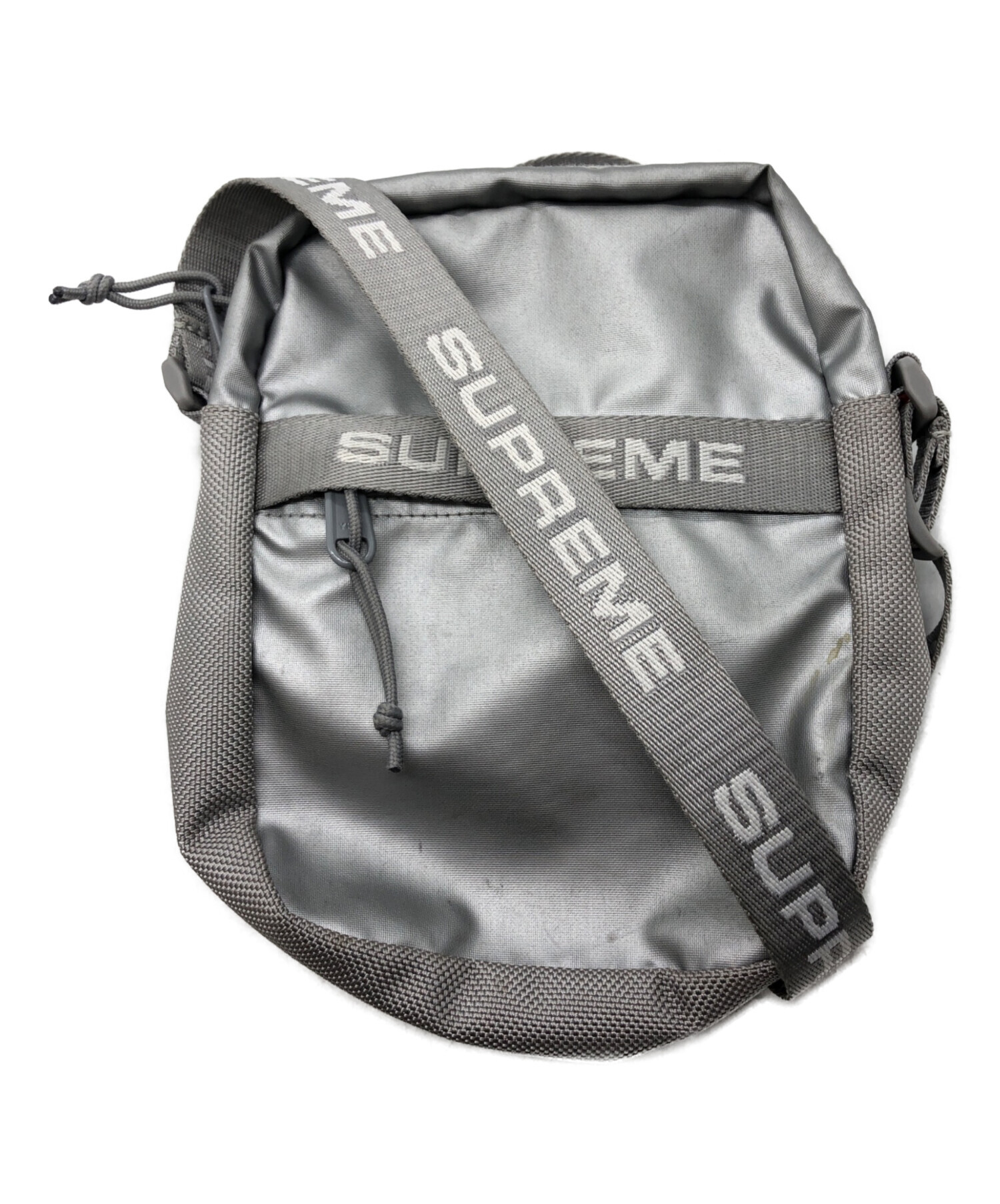 シュプリームサコッシュ 中古・古着通販】Supreme (シュプリーム) サコッシュ シルバー