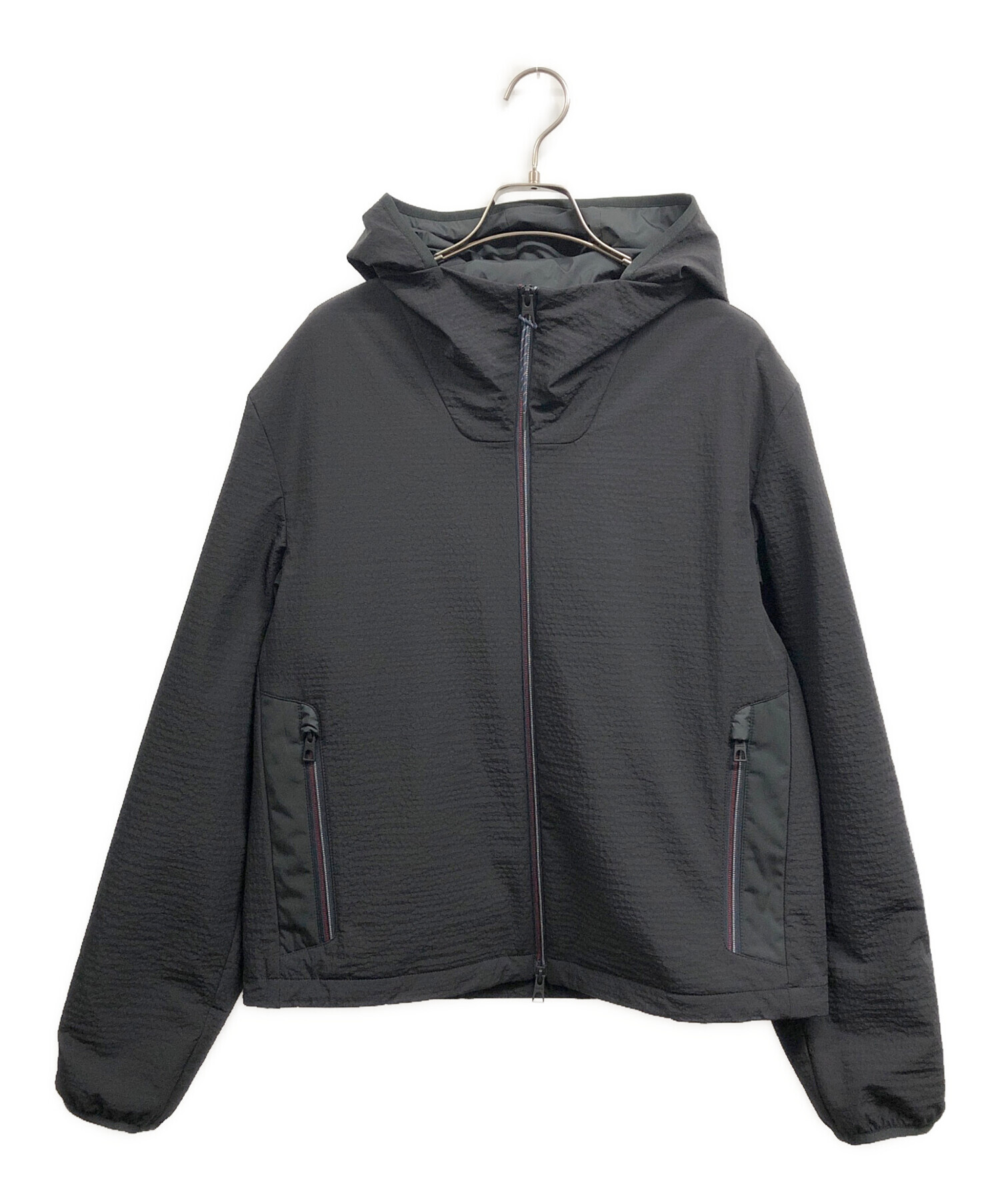 MONCLER BLACKジップアップジャケット Moncler ジップアップ シャツジャケット | ブラック | FARFETCH JP