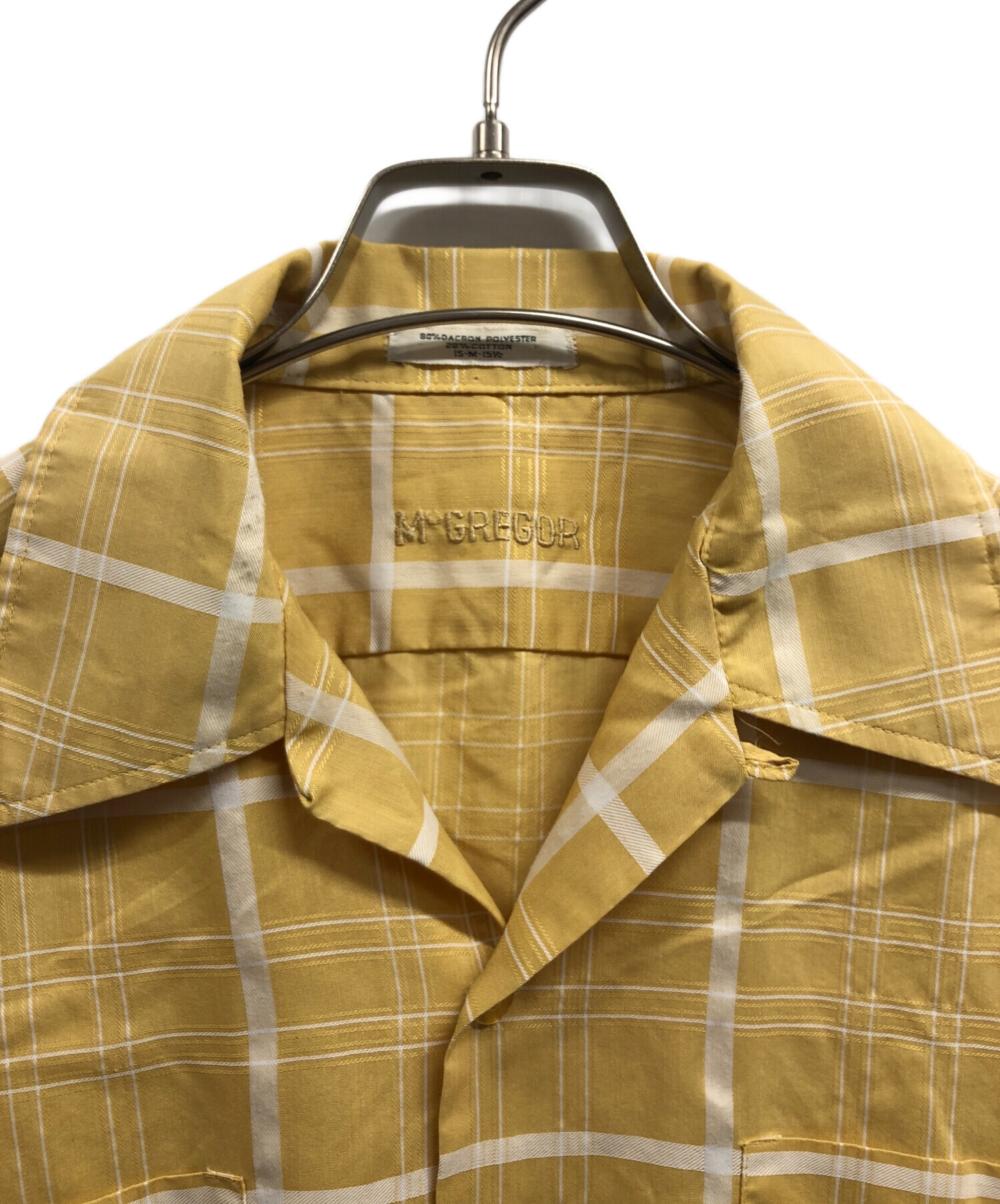 中古・古着通販】McGREGOR (マックレガー) 60sオープンカラーシャツ 