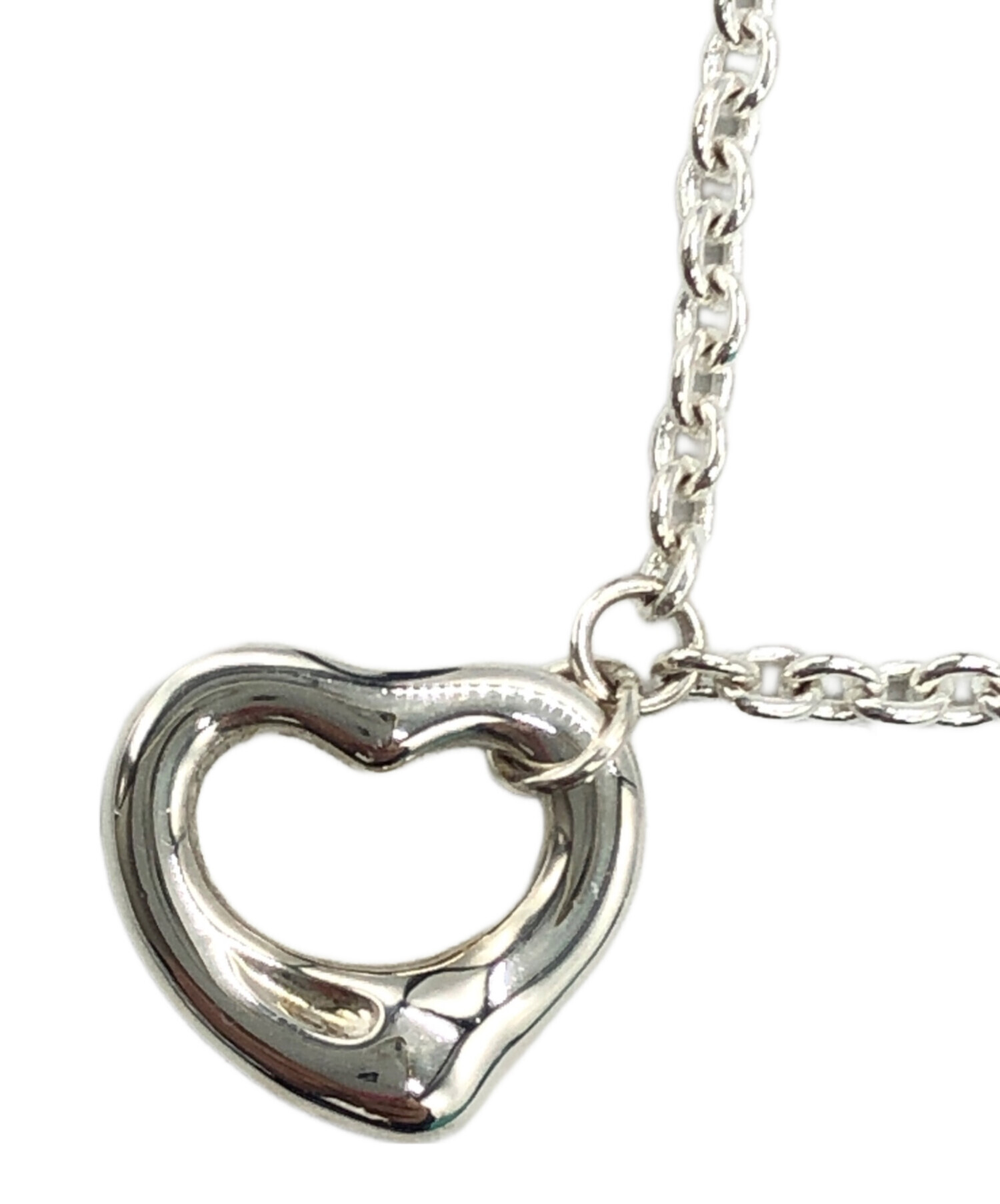 タイムsale❣️ティファニー オープンハート シルバー ブレスレット 中古・古着通販】Tiffany & Co. (ティファニー) オープンハート