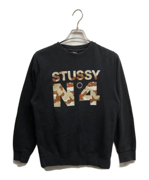 中古・古着通販】stussy (ステューシー) N4ロゴプリントスウェット