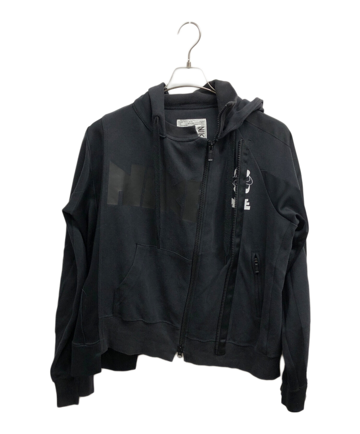 Nike sacai ドッキングフーディー 中古・古着通販】sacai (サカイ) NIKE (ナイキ) Double Zip Hoodie