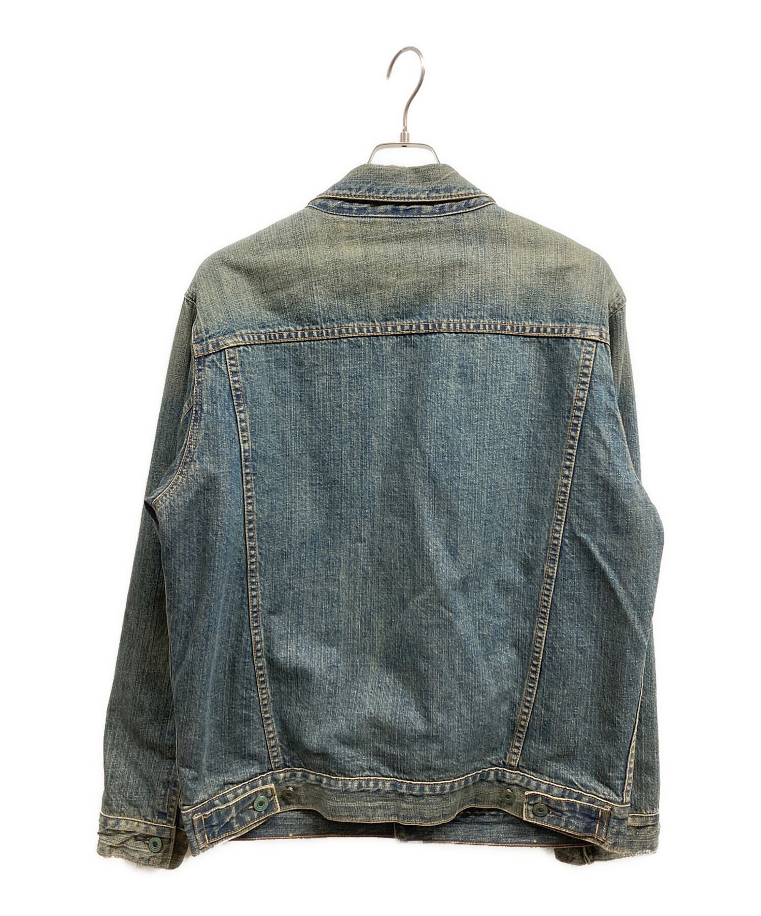 GAP - Gap(ギャップ) 00S OLD デニムトラッカージャケット レディース 中古・古着通販】GAP (ギャップ) 00s裏ブランケットデニムジャケット
