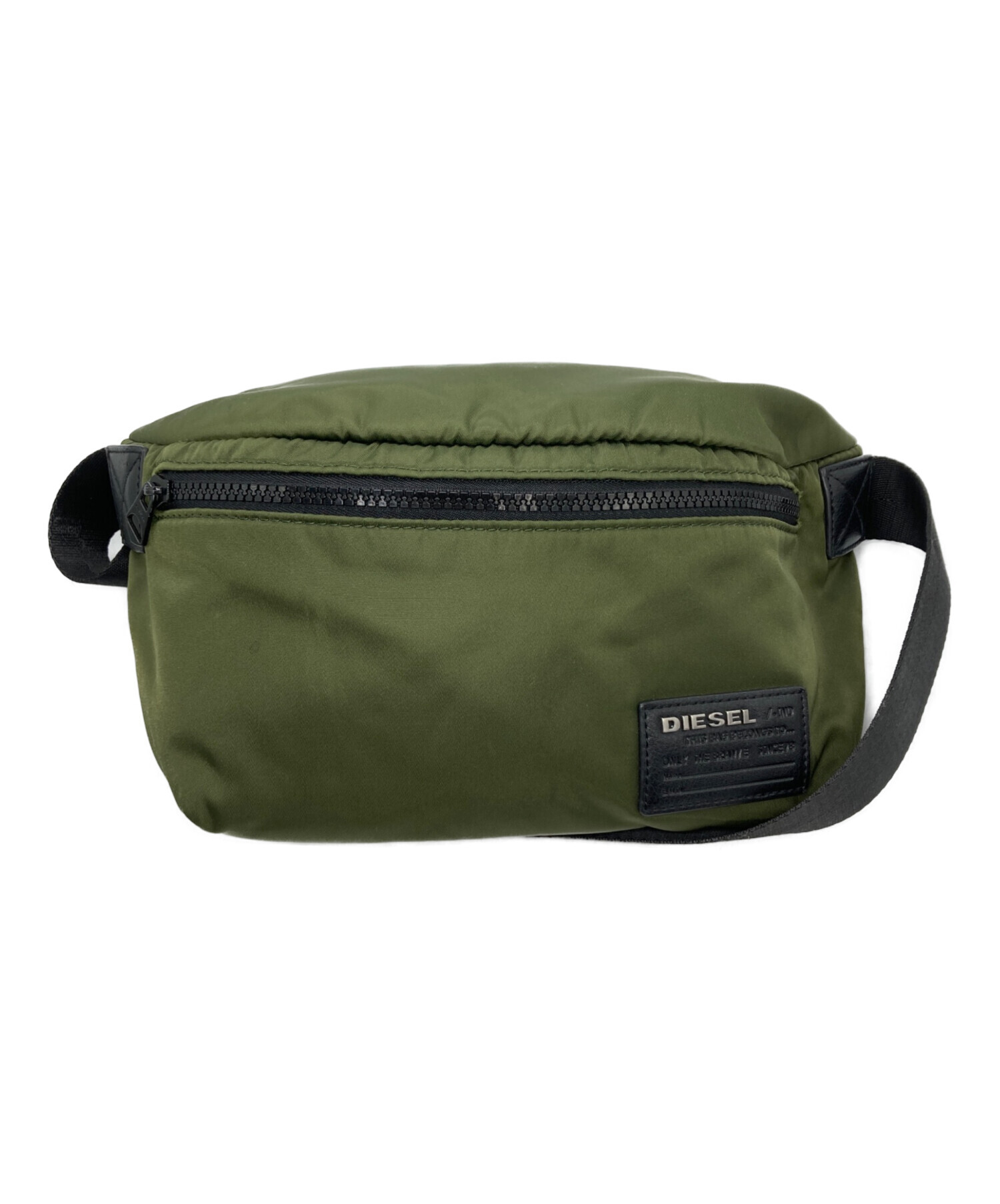 新品未使用 DIESEL ディーゼル ボディバック X09372 カーキ 中古・古着通販】DIESEL (ディーゼル) ボディバッグ カーキ｜ブランド