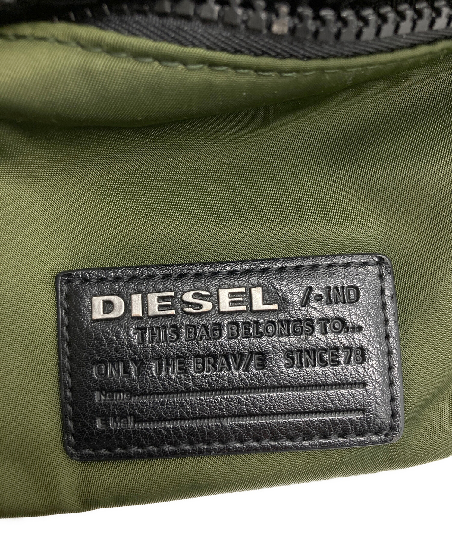中古・古着通販】DIESEL (ディーゼル) ボディバッグ カーキ｜ブランド