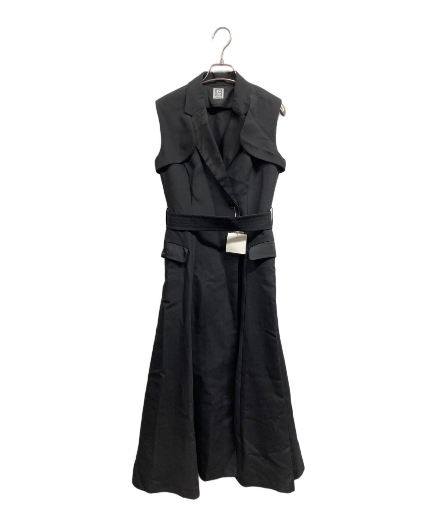 中古・古着通販】L'AUBE BLANC (ローブ ブラン) Sleeveless Coat Dress