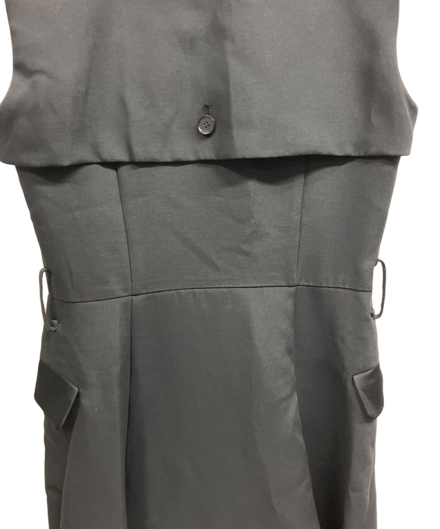 中古・古着通販】L'AUBE BLANC (ローブ ブラン) Sleeveless Coat Dress