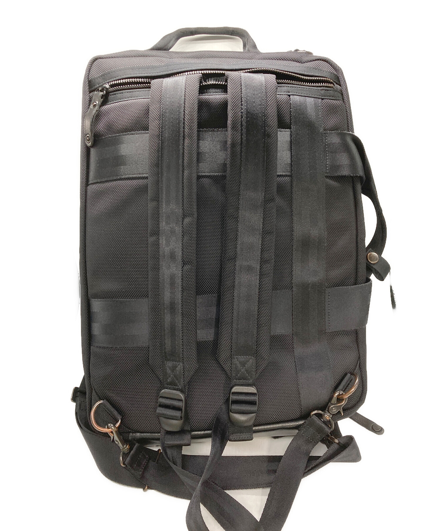 中古・古着通販】PORTER (ポーター) HEAT 3WAYブリーフケース ブラック 