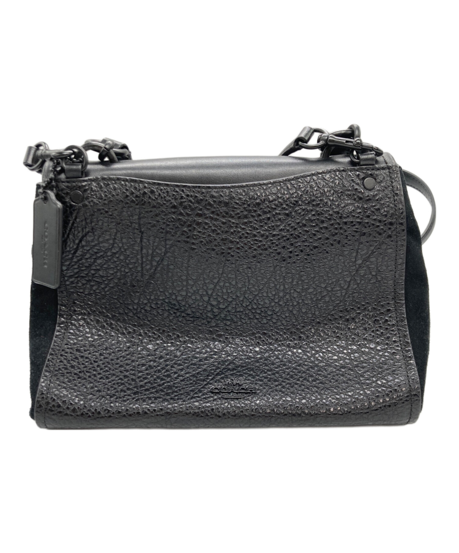 ✨極美品✨ COACH 2way ビジネスバッグ F35430 グレー/ブラック 中古・古着通販】COACH (コーチ) 2WAY ショルダーバッグ フェイ