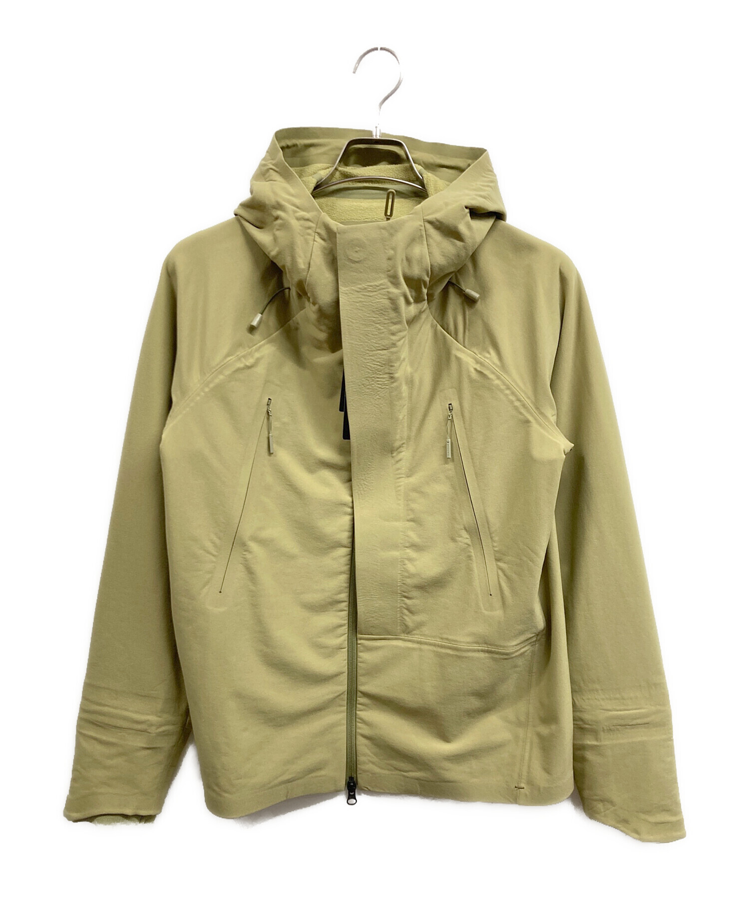 中古・古着通販】DESCENTE (デサント) フーデッドジャケット イエロー 