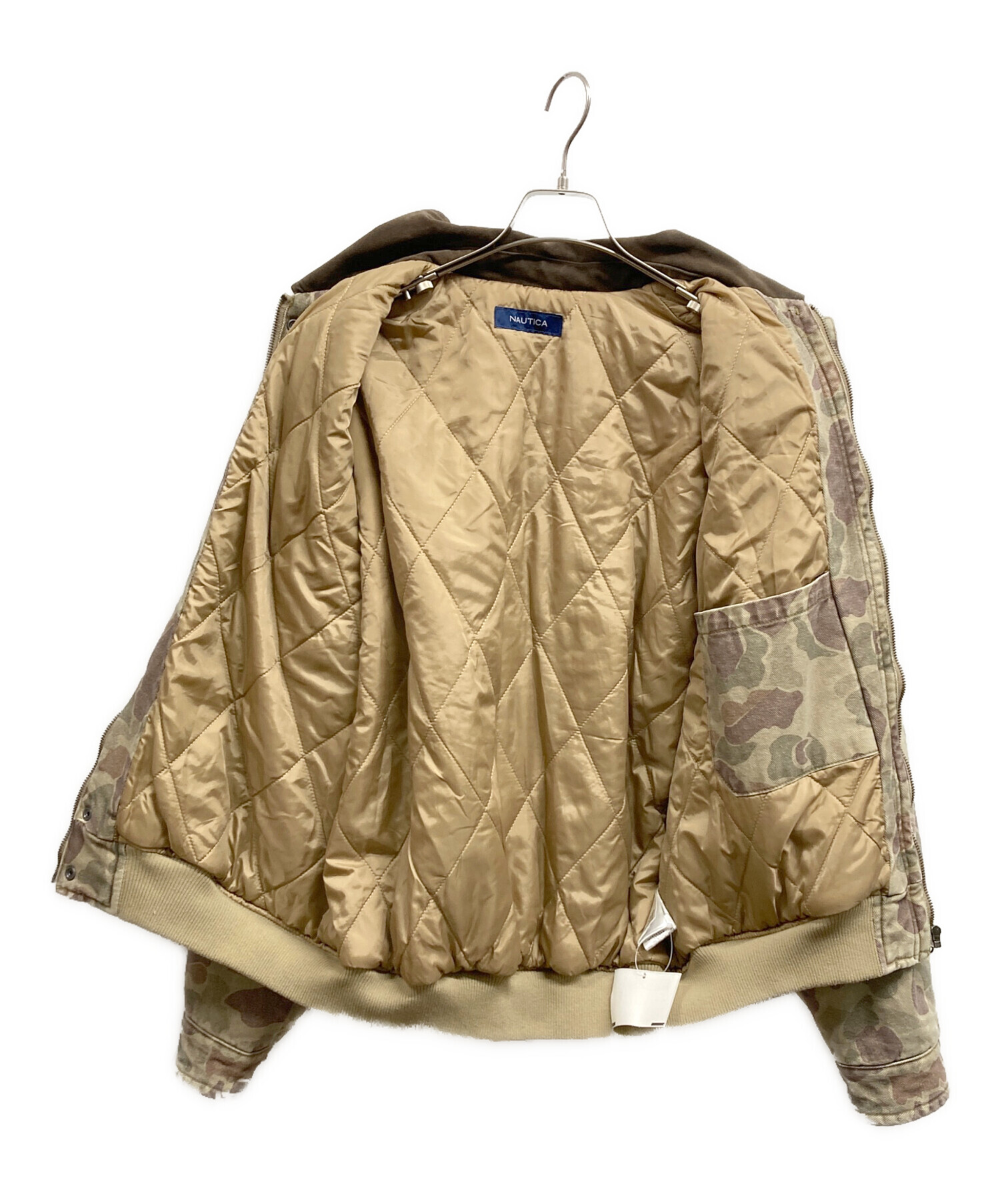 中古・古着通販】NAUTICA (ノーティカ) カモ柄ボンバージャケット