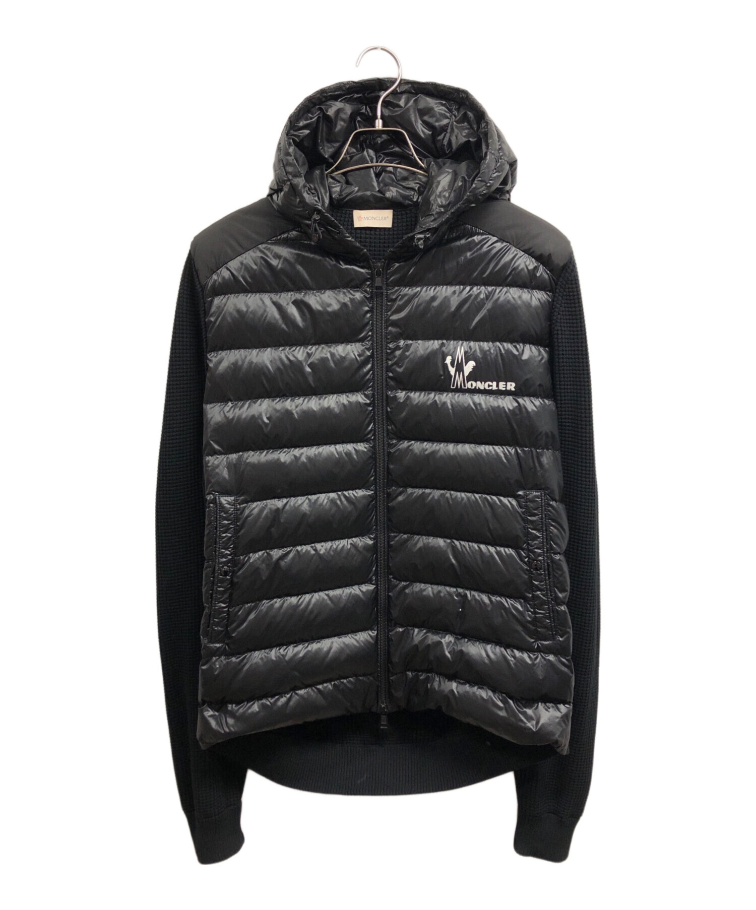 MONCLER ニットダウン L ブラック 【公式通販】 MONCLER ニットダウン L ブラック 【公式通販】