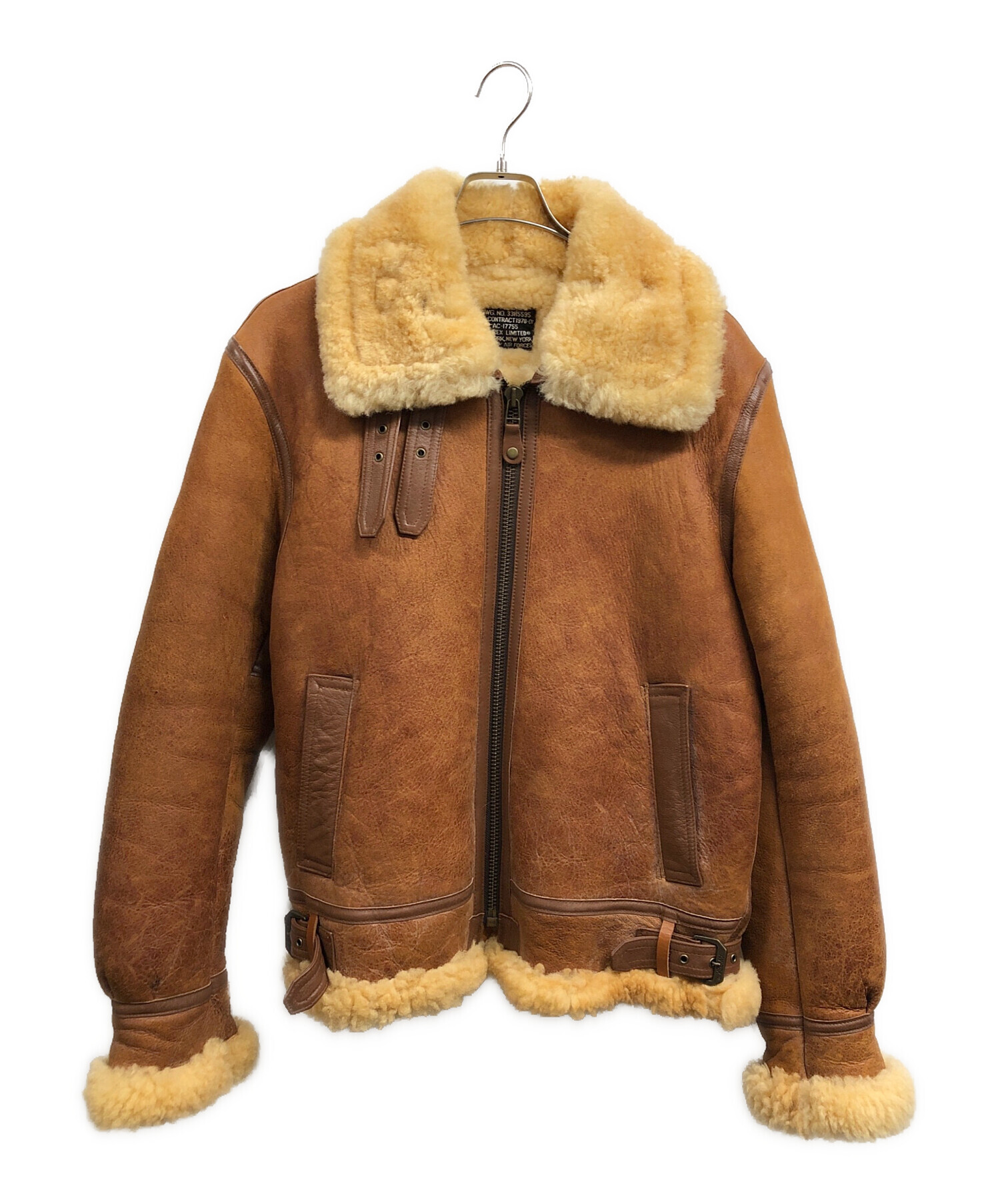 中古・古着通販】AVIREX (アヴィレックス) B-3 ムートンジャケット