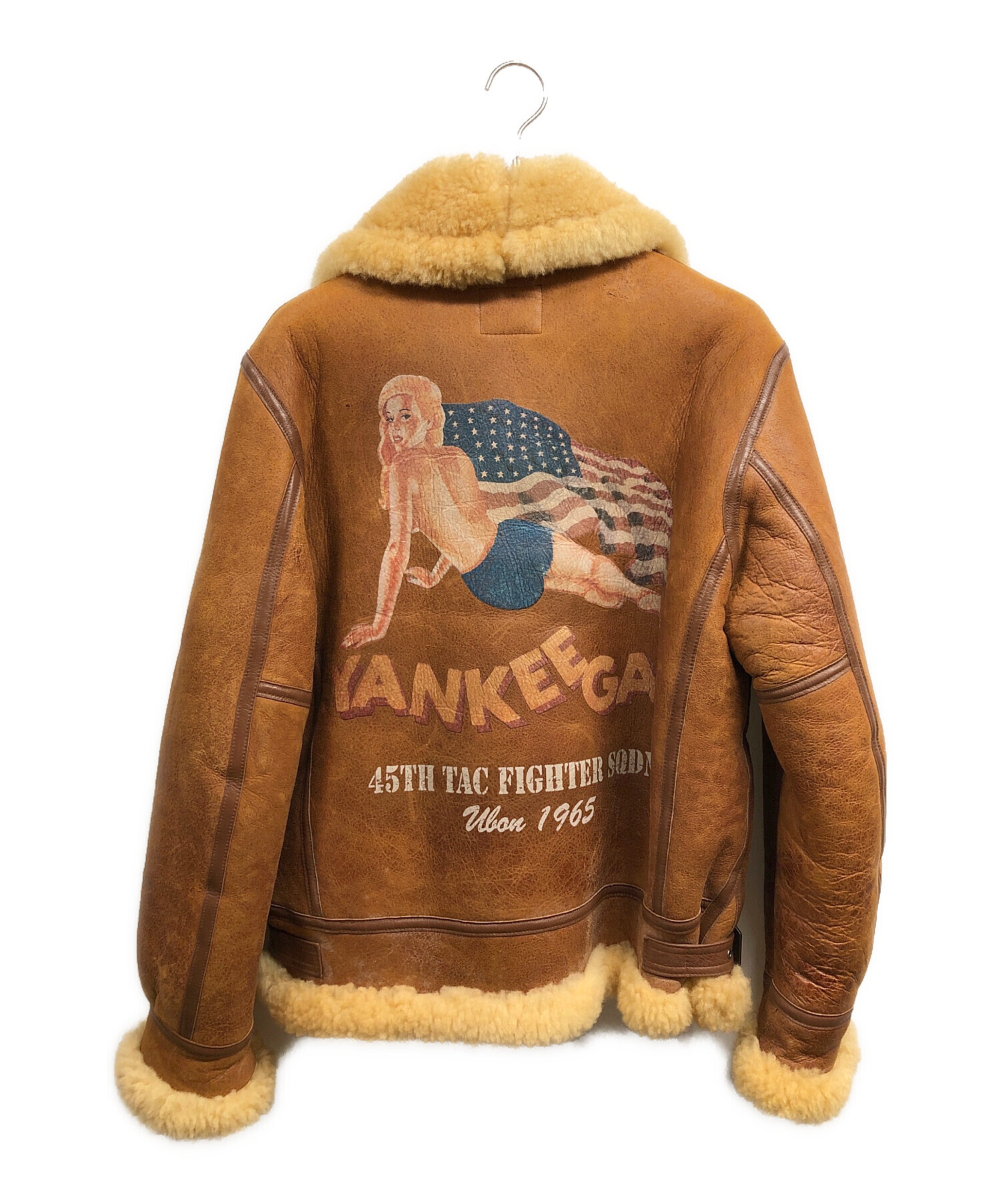中古・古着通販】AVIREX (アヴィレックス) B-3 ムートンジャケット 