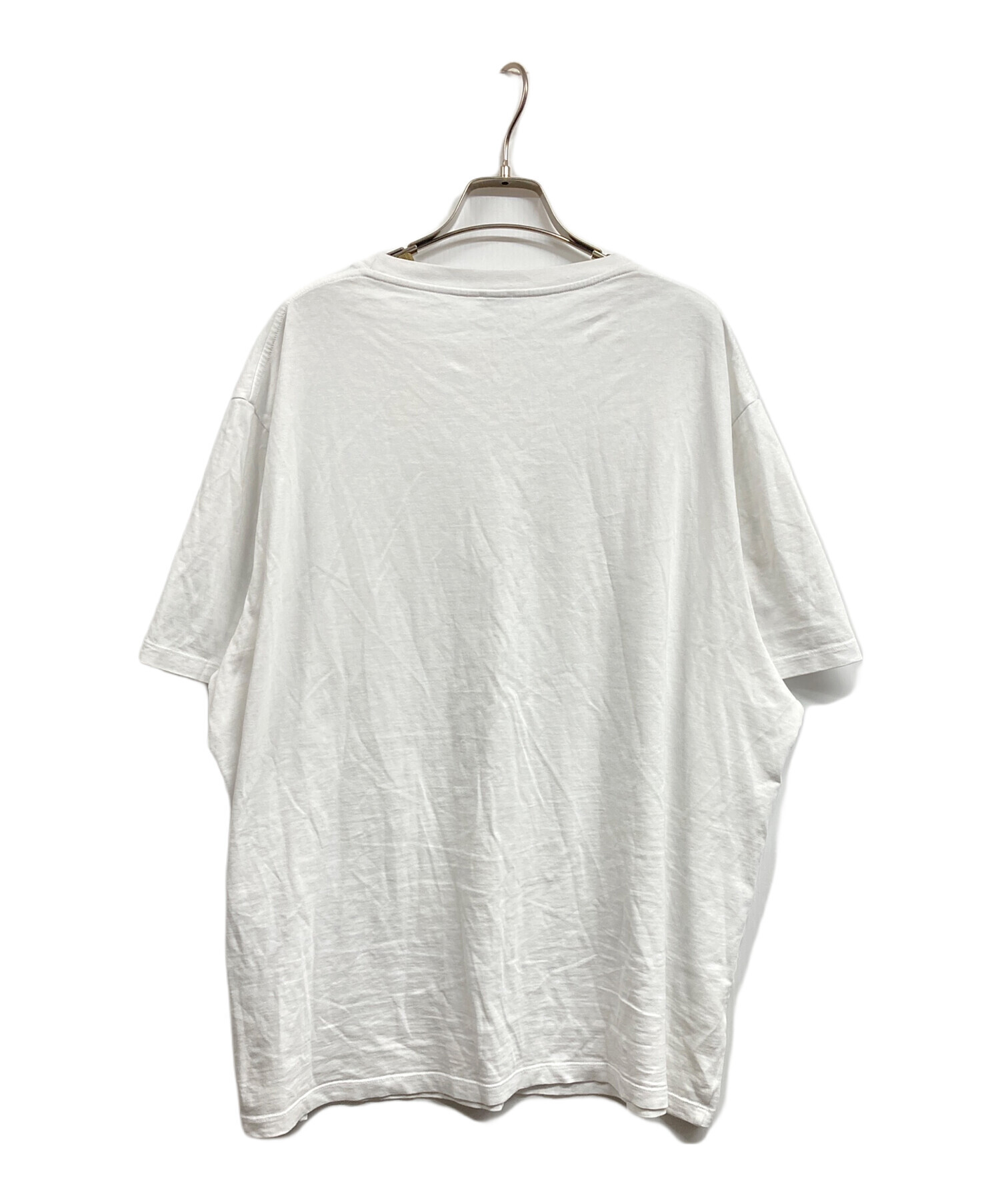 ロエベ Tシャツ アナグラム 刺繍 ホワイト LOEWE ロエベ アナグラム