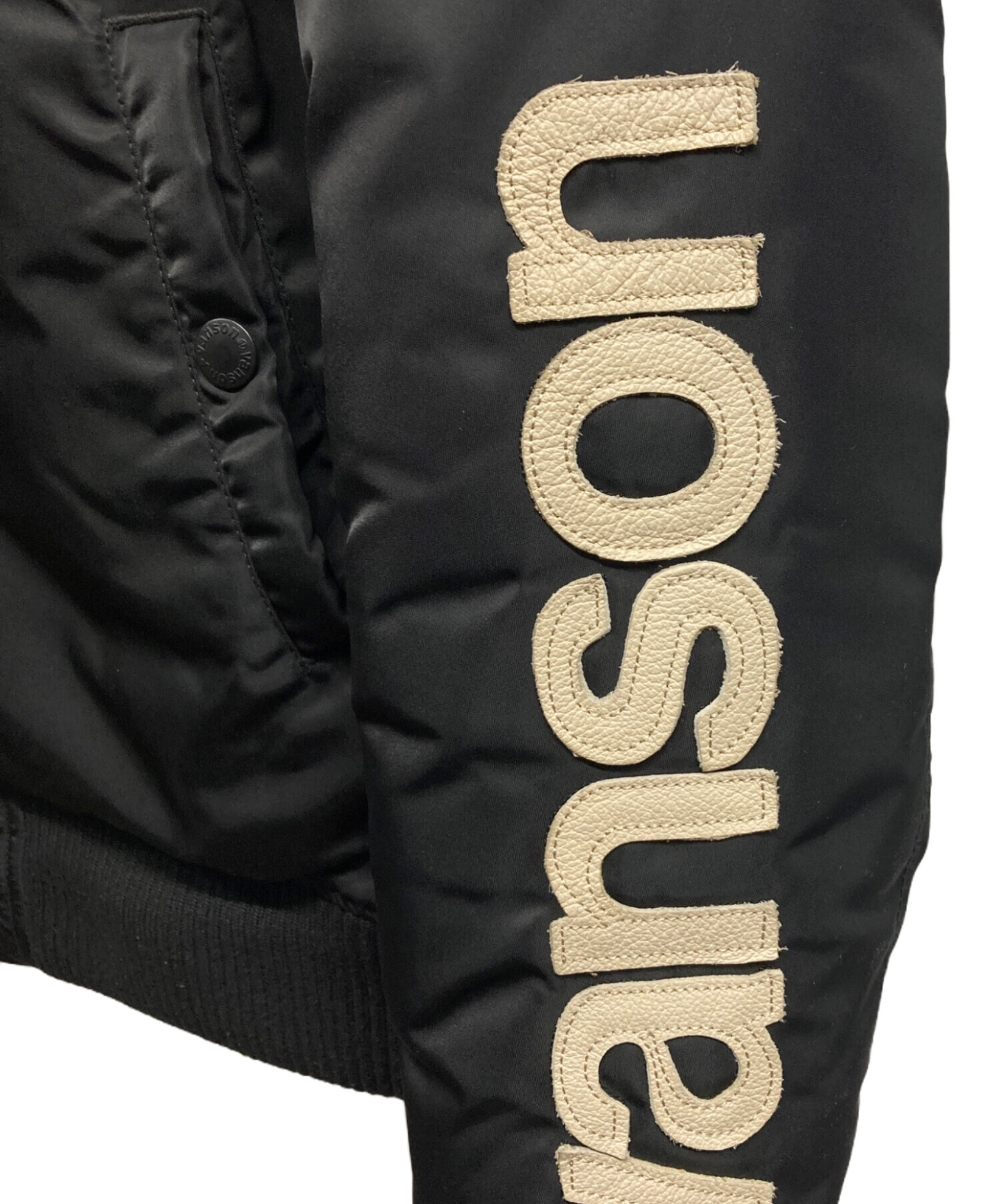 中古・古着通販】VANSON (バンソン) MA-1 フライトジャケット ブラック