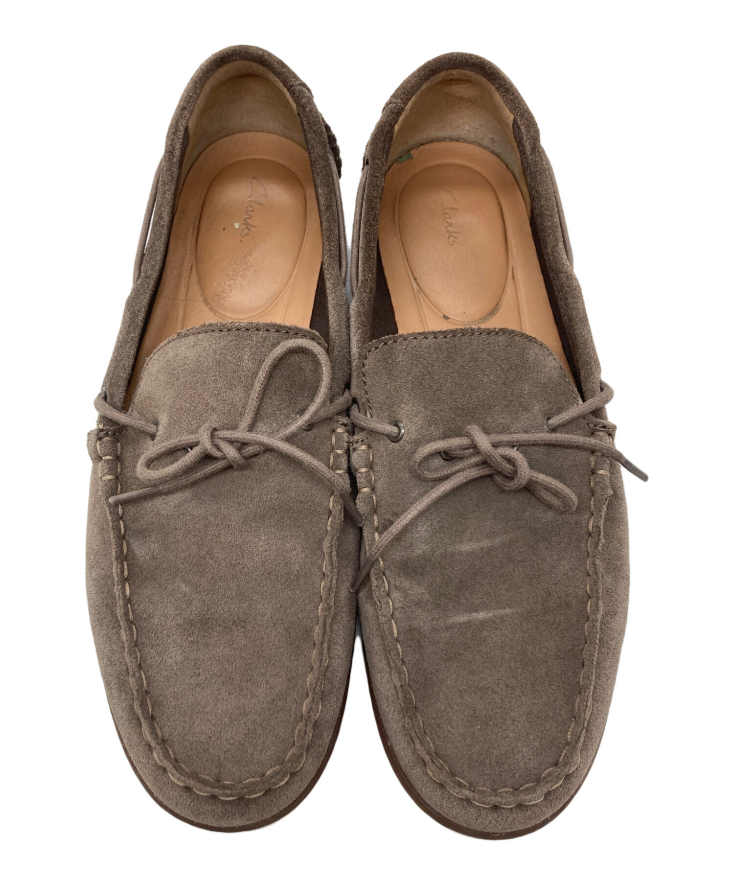中古・古着通販】CLARKS (クラークス) ローファー ブラウン サイズ:US9