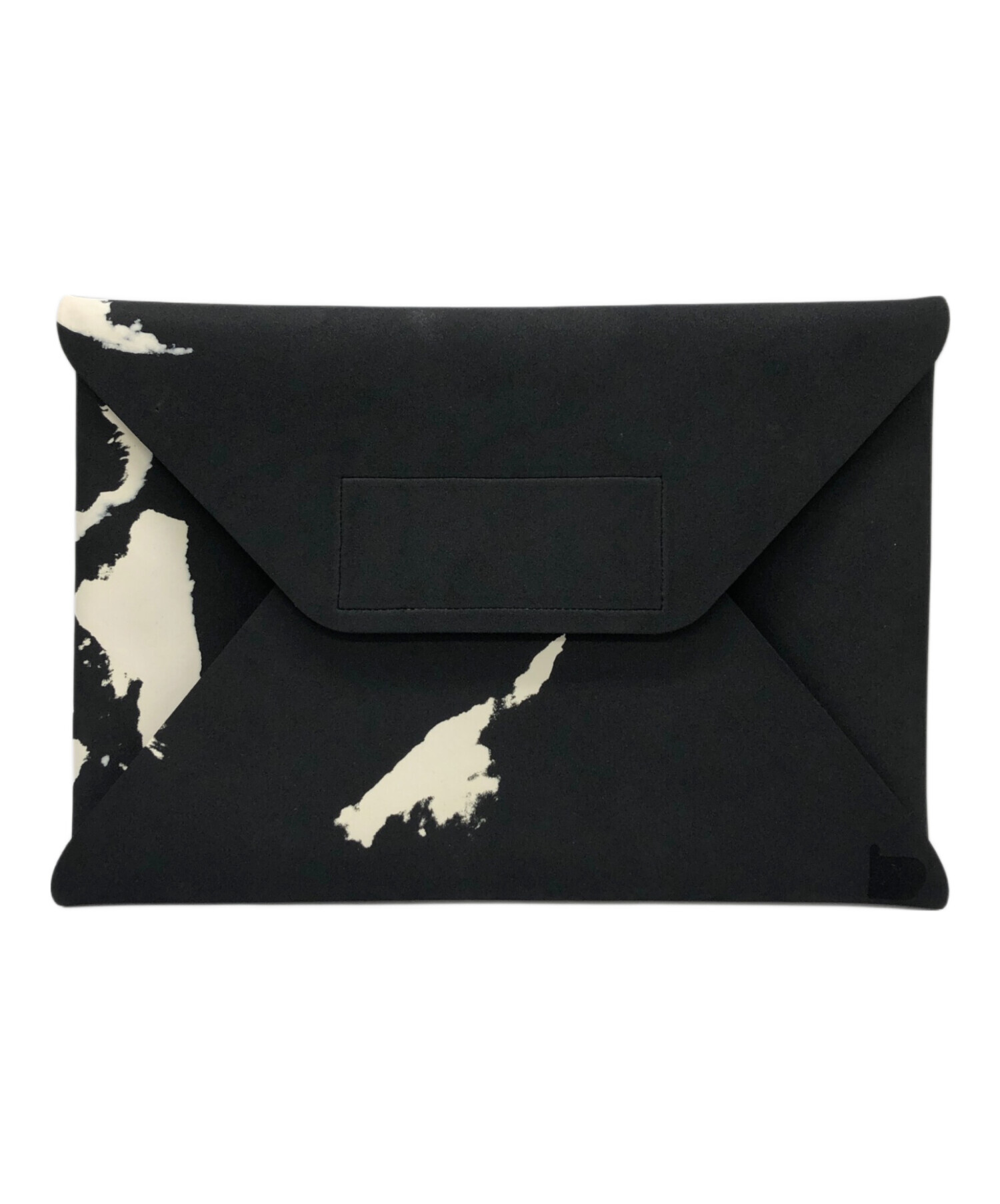 Y's ワイズ 財布・ケース  黒 【古着】【中古】【送料無料】 中古・古着通販】Y's (ワイズ) 折り畳みケース ブラック｜ブランド