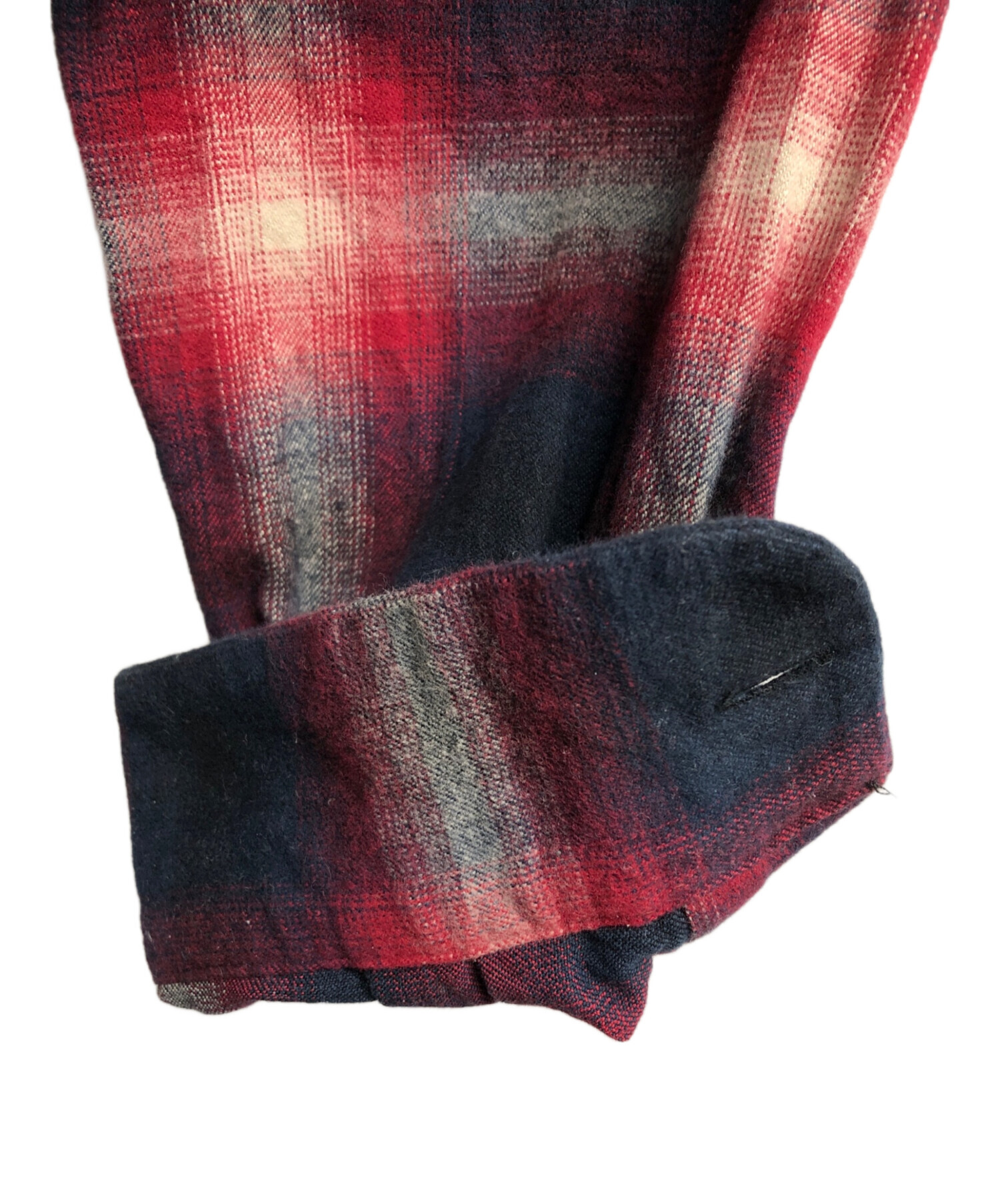未使用☆PENDLETON　ペンドルトン　シャドー　ネルシャツ　赤 中古・古着通販】PENDLETON (ペンドルトン) チェックネルシャツ レッド