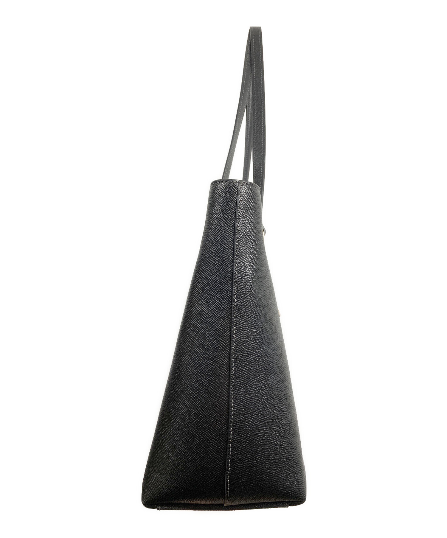 中古・古着通販】COACH (コーチ) ステーション トート バッグ ブラック 