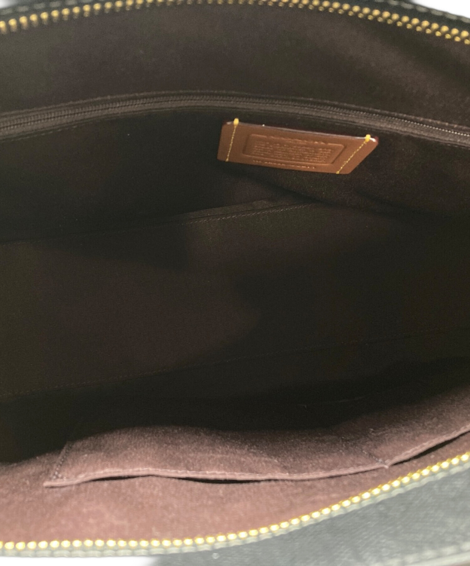 中古・古着通販】COACH (コーチ) ステーション トート バッグ ブラック 