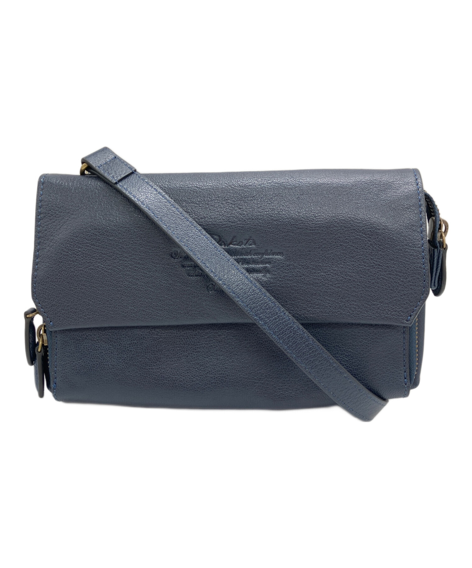 Dakotaお財布ショルダーバック 中古・古着通販】Dakota (ダコタ) お財布ショルダーバッグ ネイビー